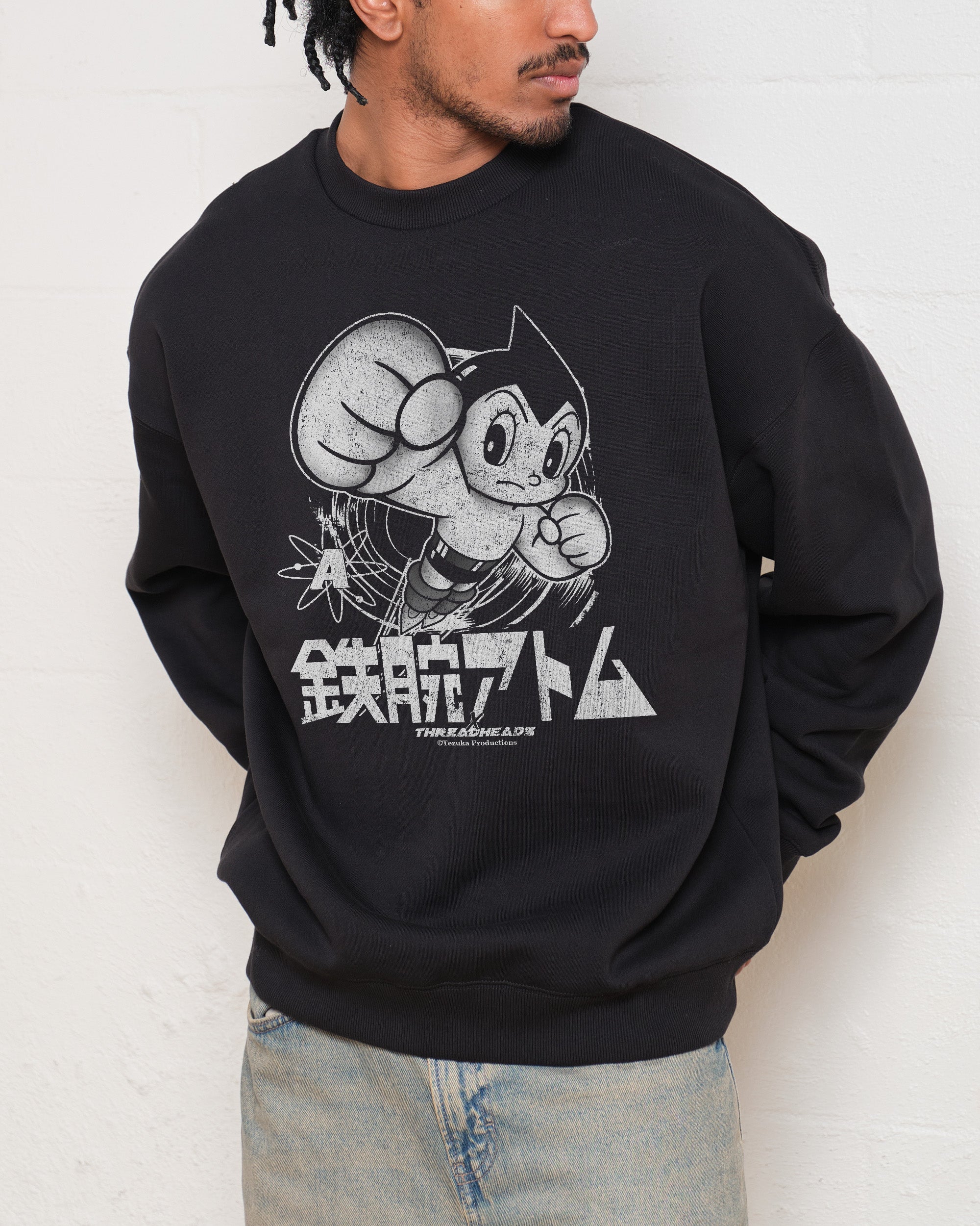 Astro Boy Black and White Sweatshirt