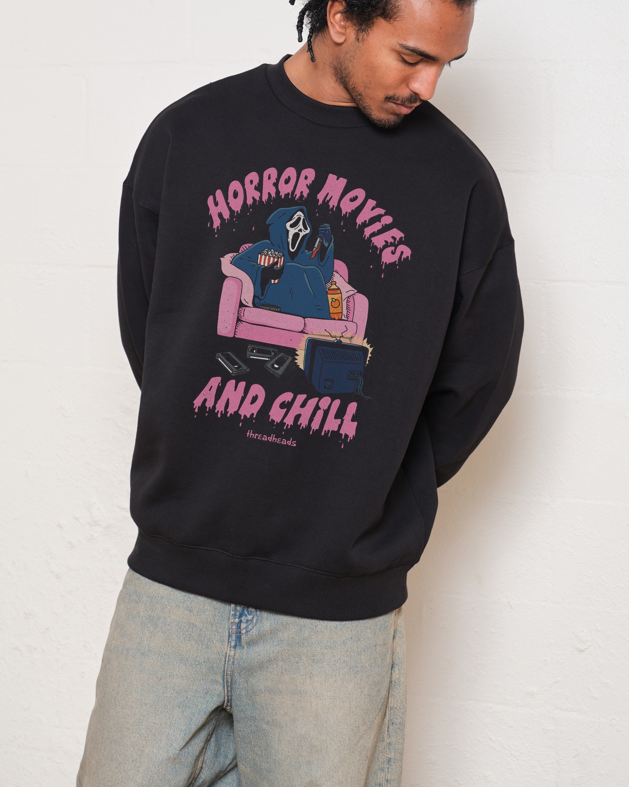 Horror Movies and Chill Sweatshirt