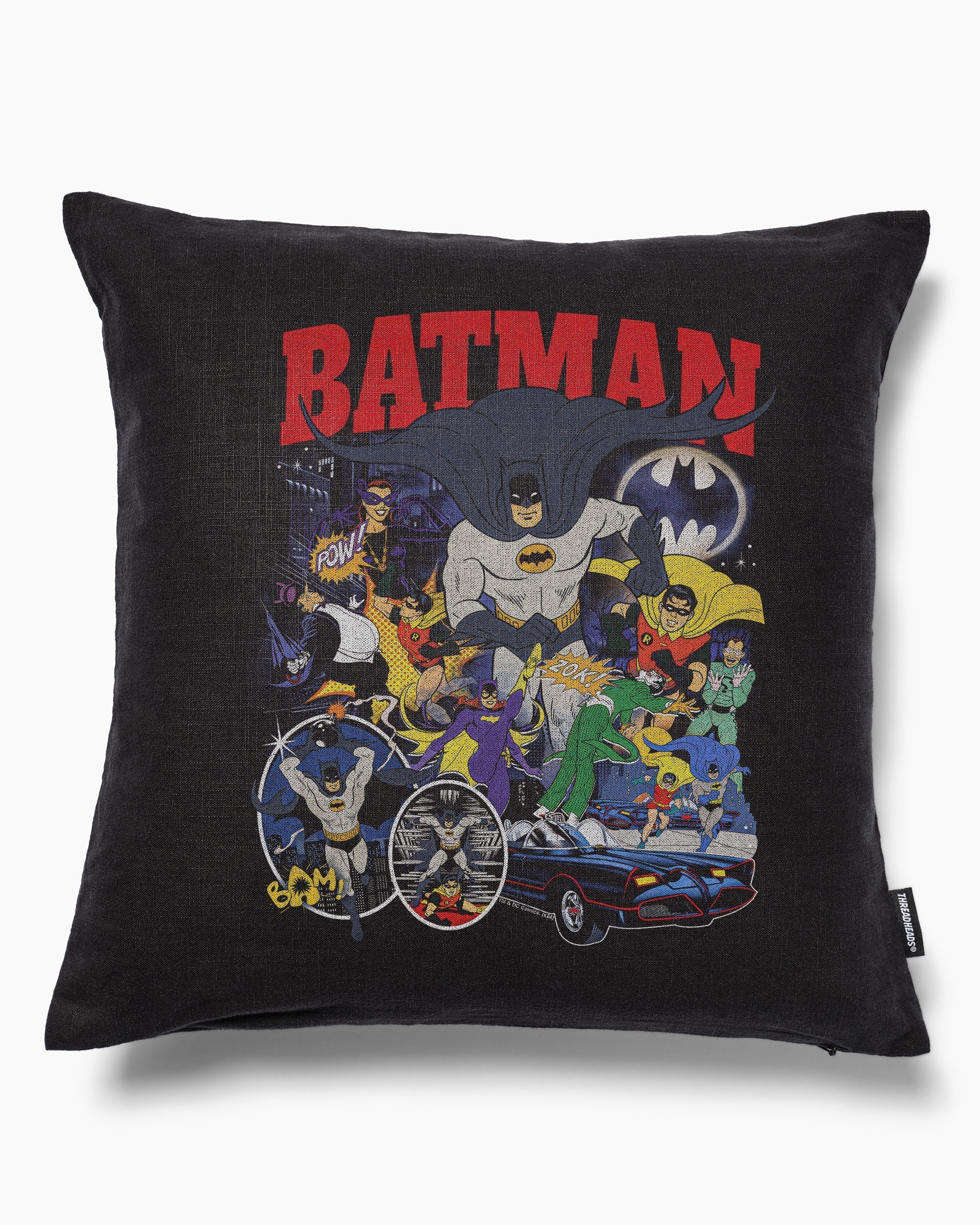 Batman Animated Vintage Cushion