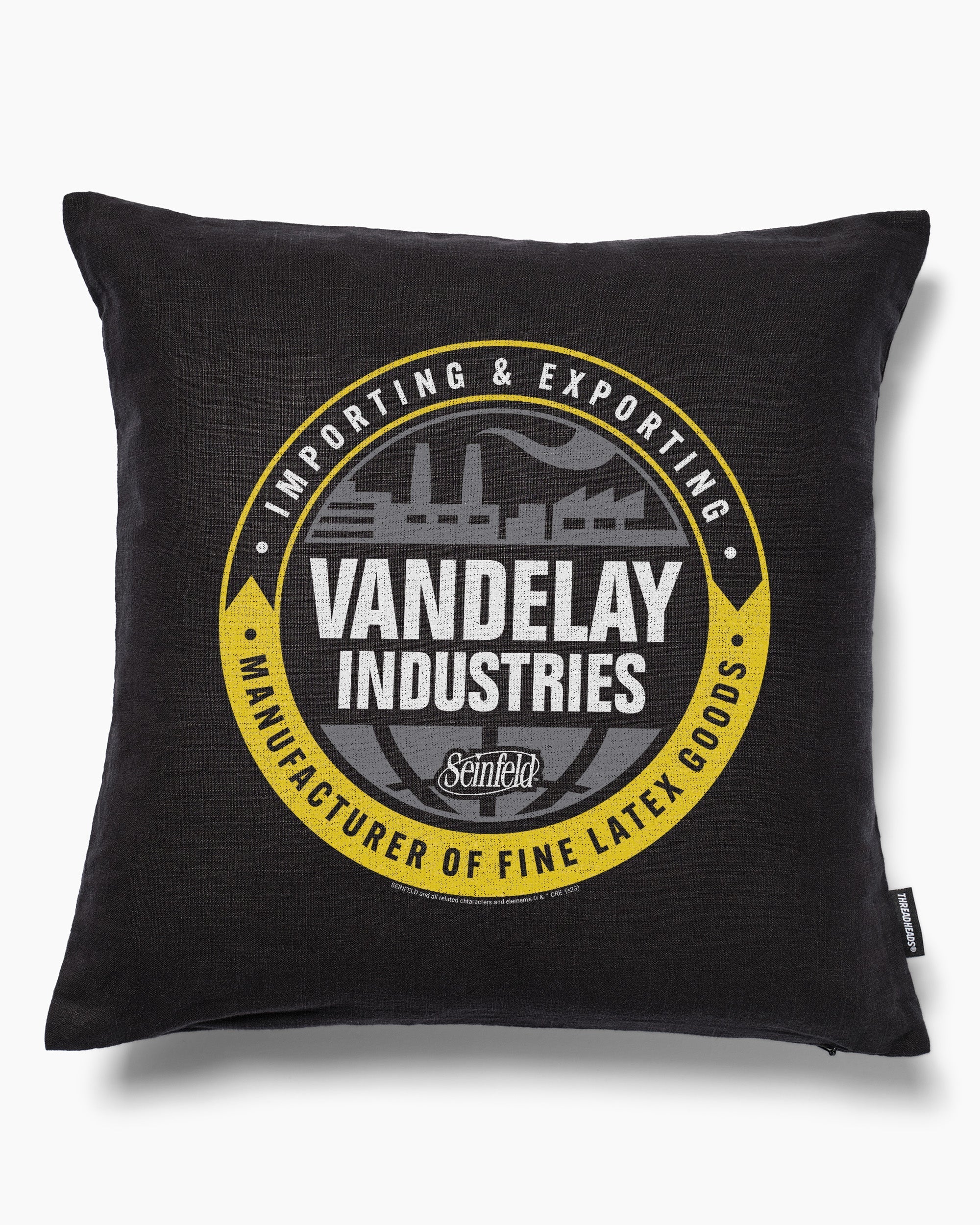 Vandelay Industries Logo Cushion