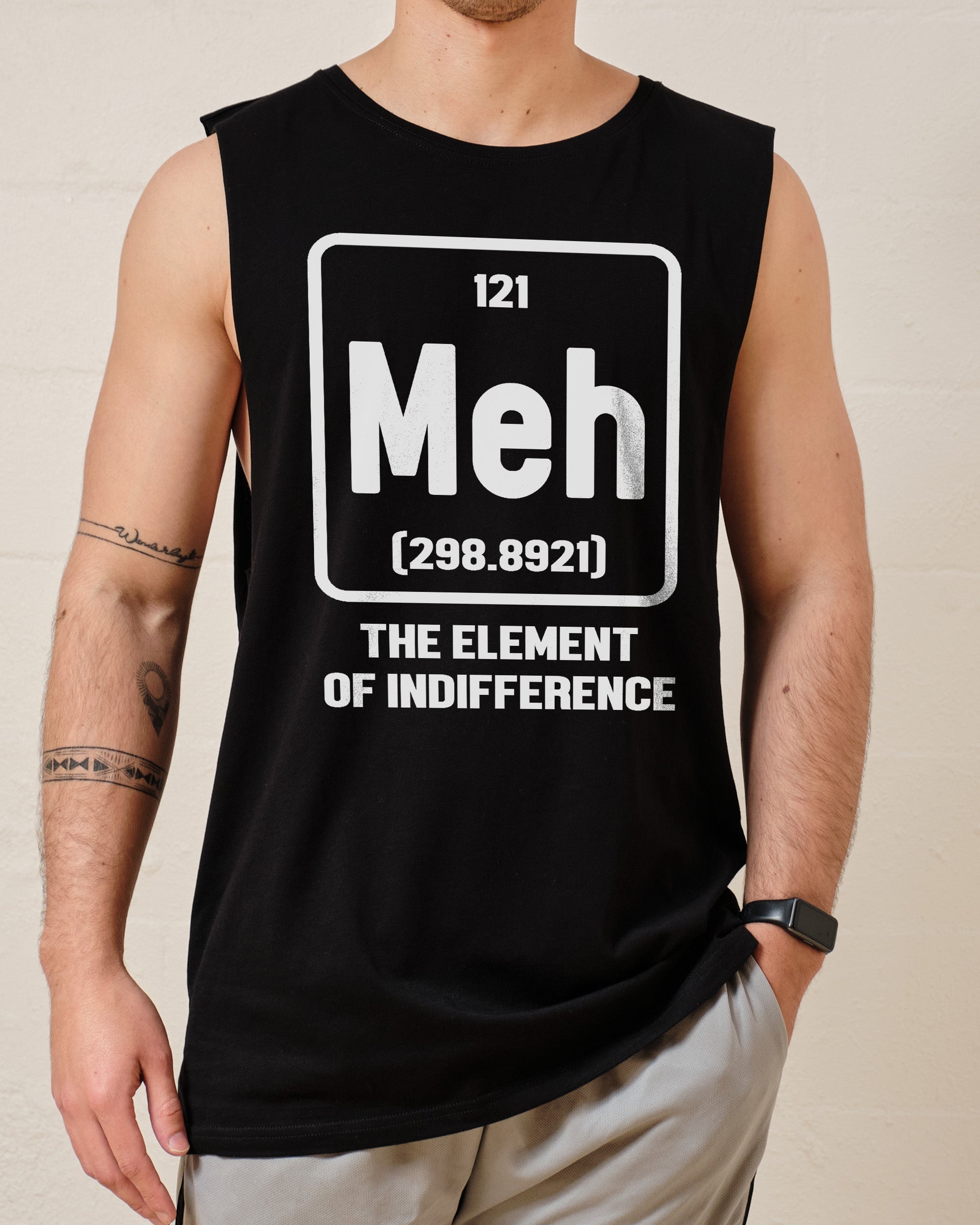 Meh The Element of Indifference Tank