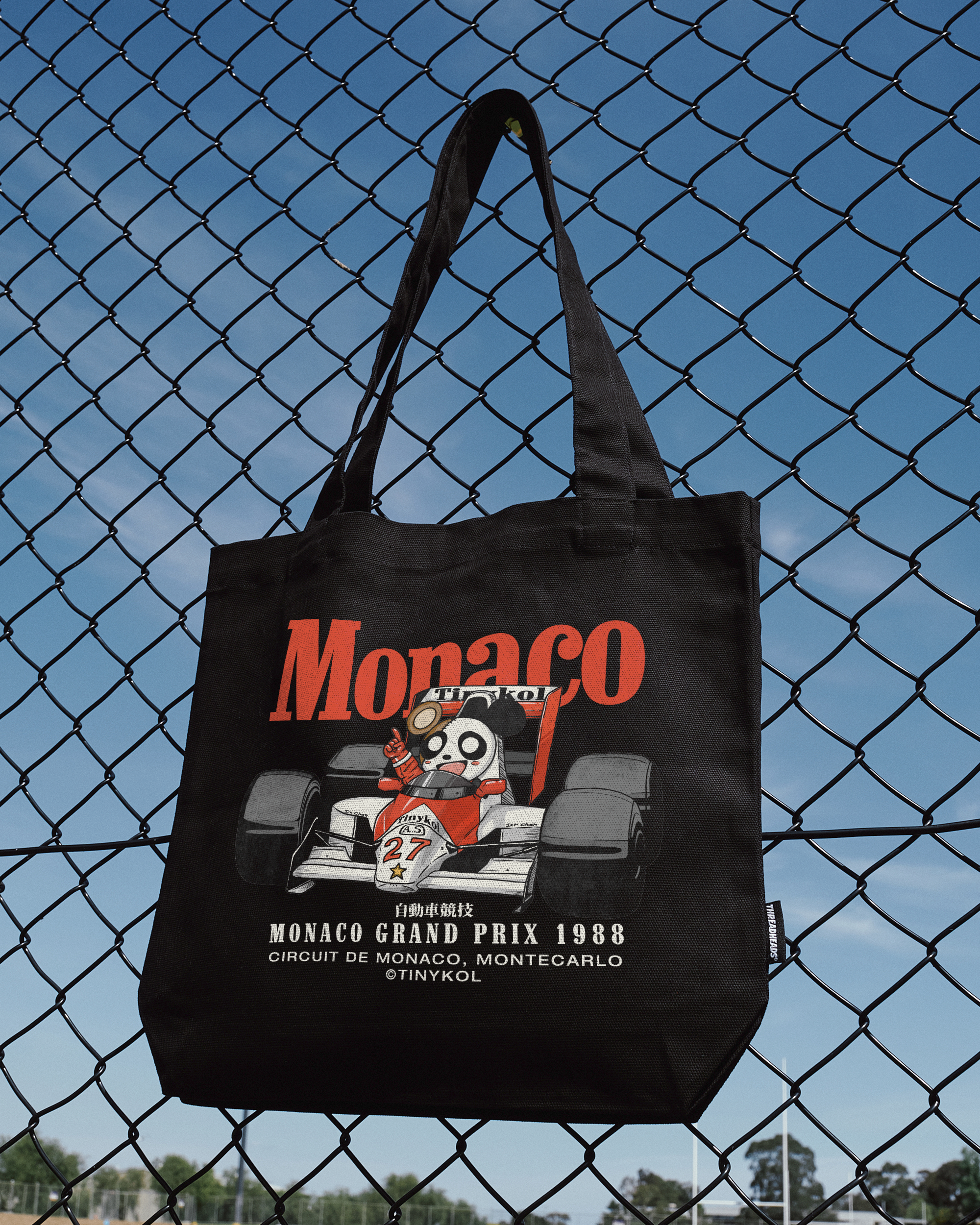 Monaco Racing Tote Bag