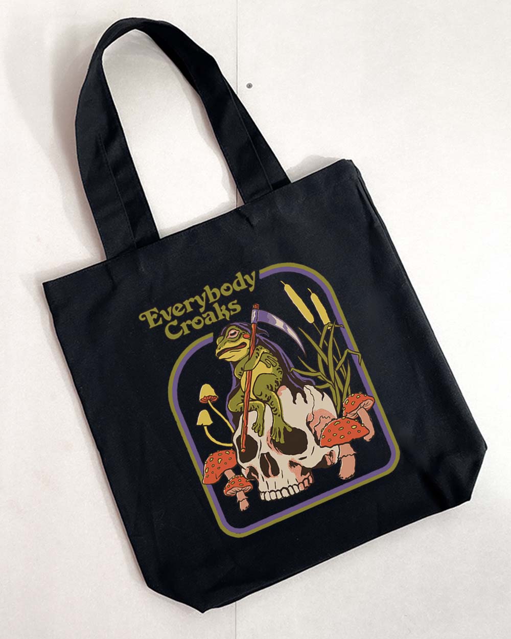 Everybody Croaks Tote Bag