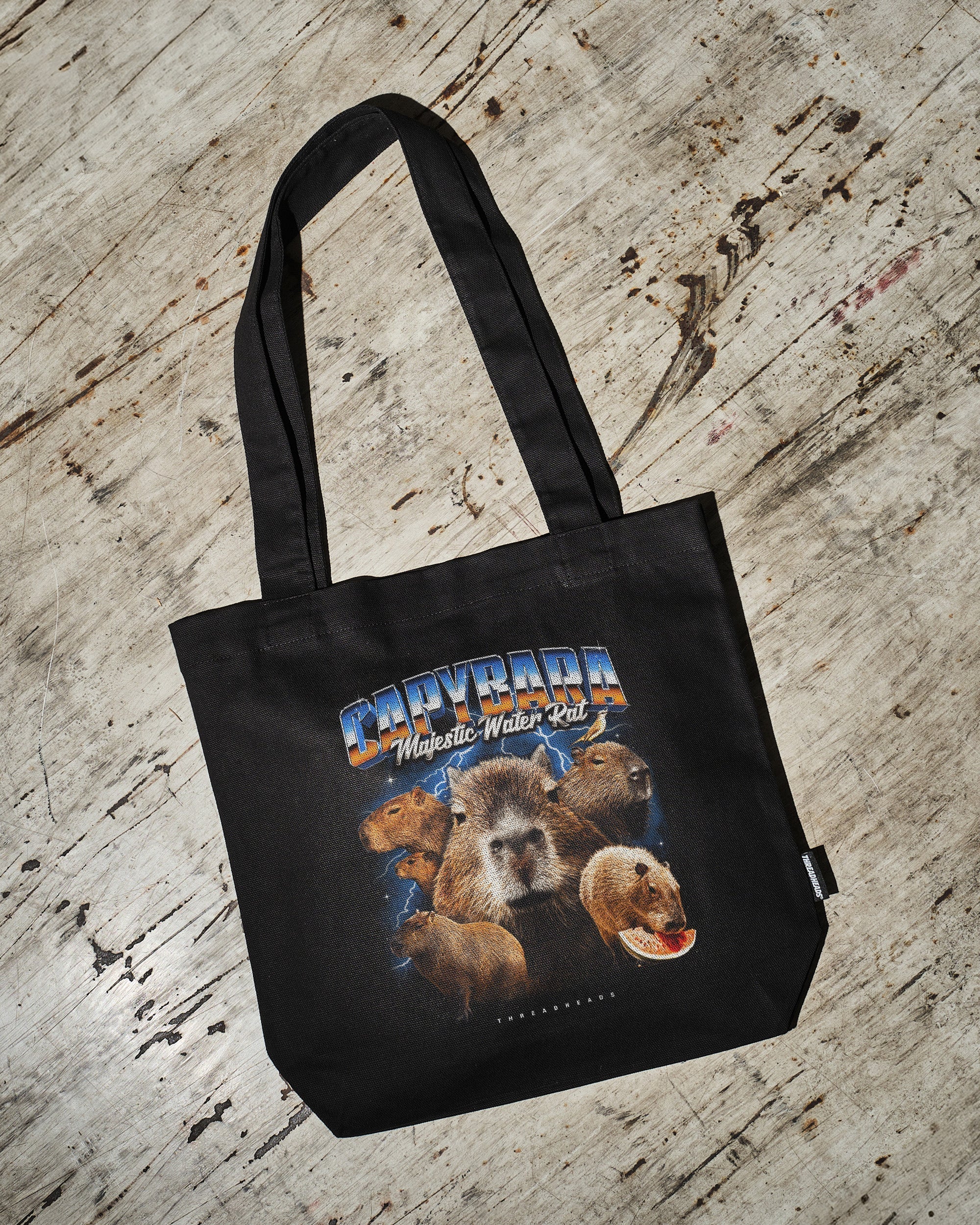 Capybara Water Rat Tote Bag