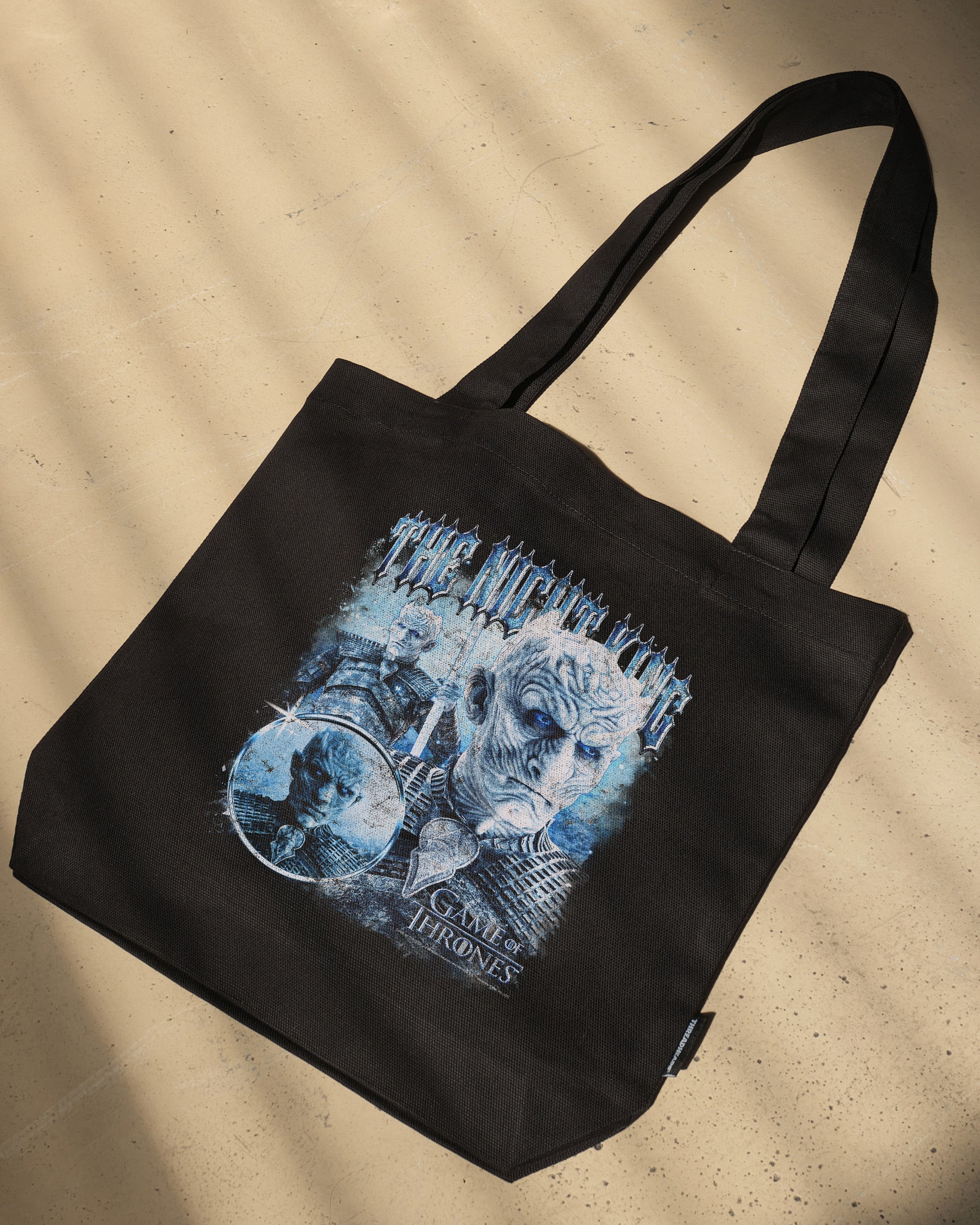 Vintage Night King Tote Bag