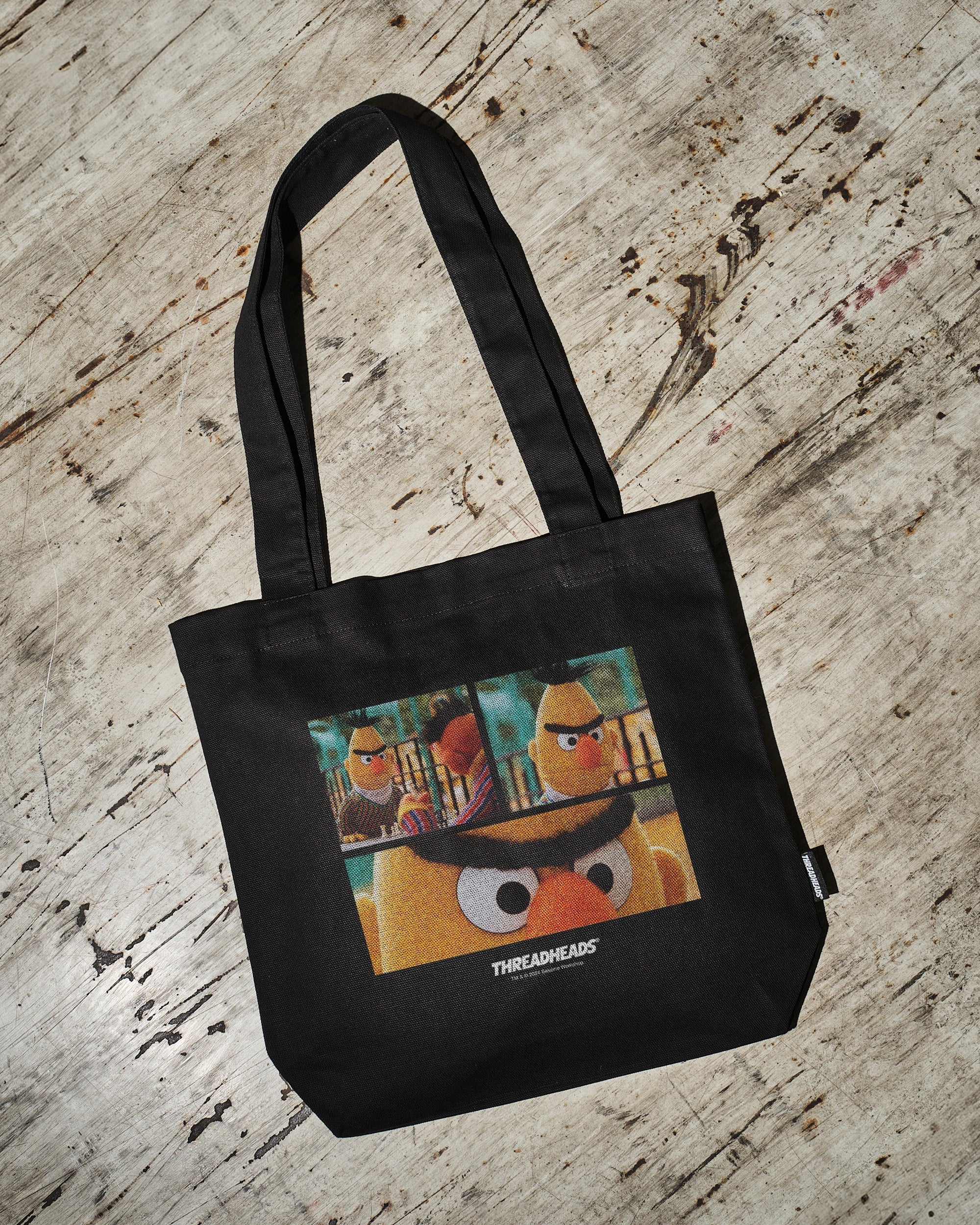 Angry Bert Tote Bag