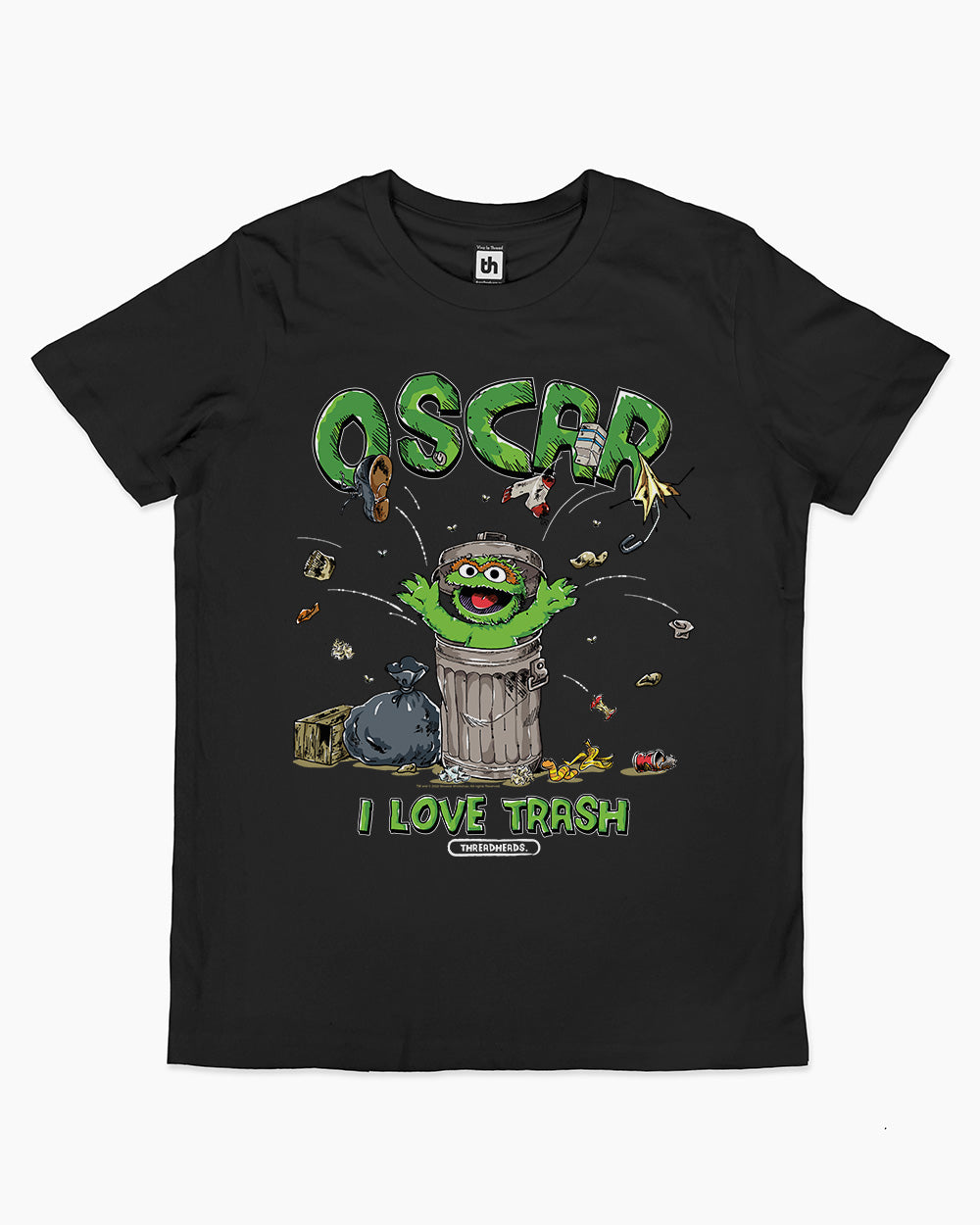 Oscar I Love Trash Kids T-Shirt