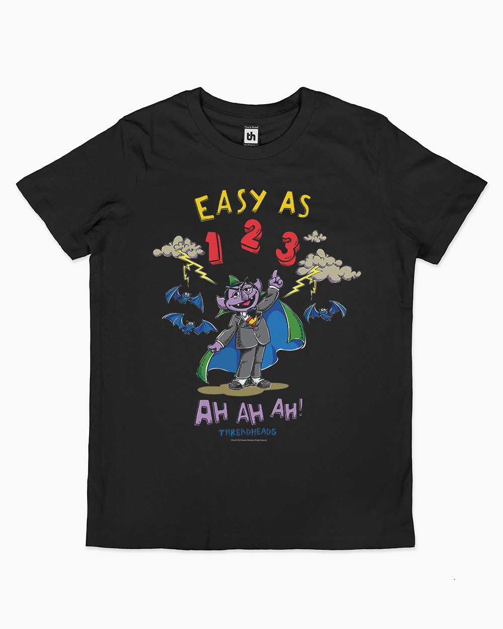 The Count - Easy As 123 Kids T-Shirt