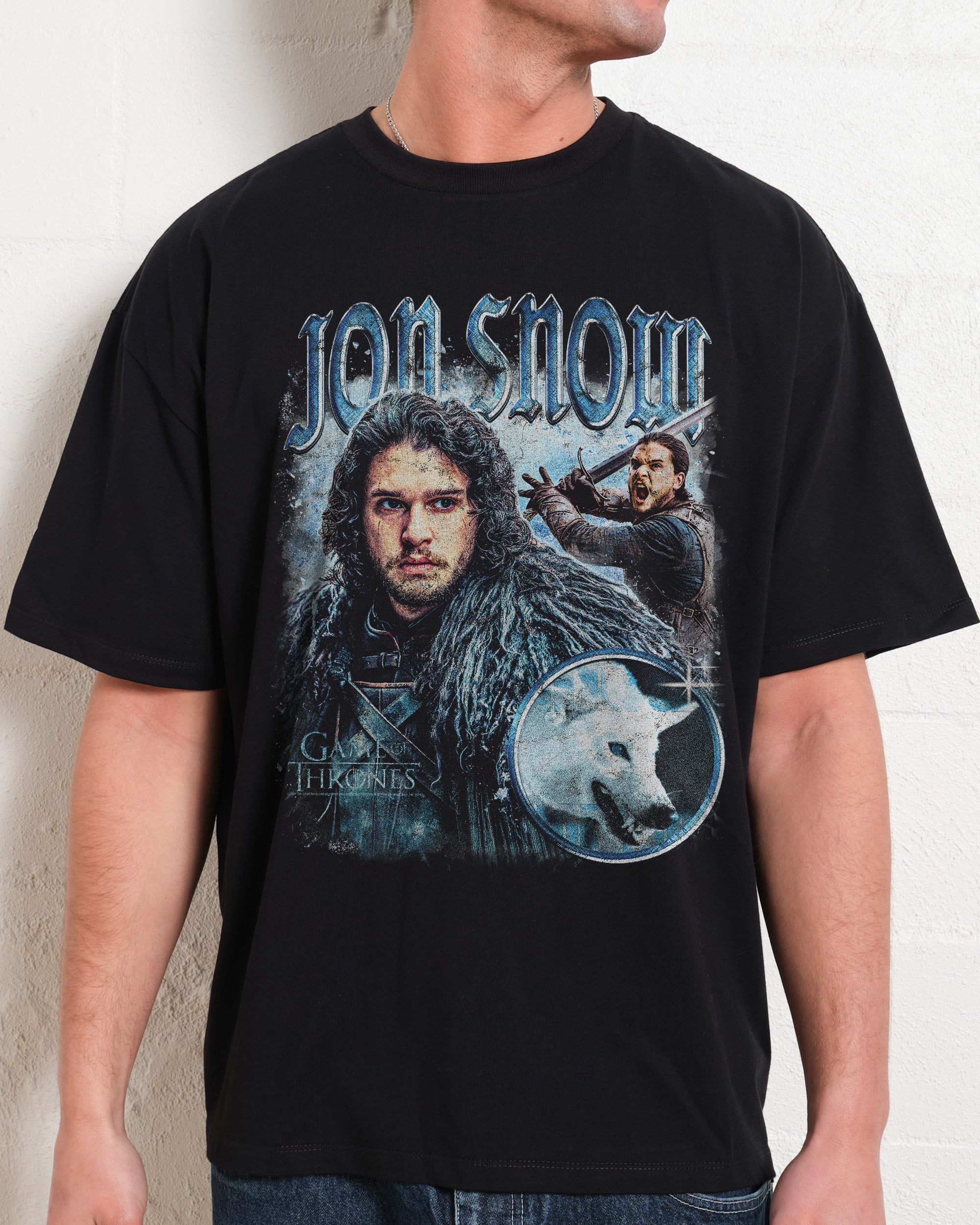 Vintage Jon Snow Oversized Tee