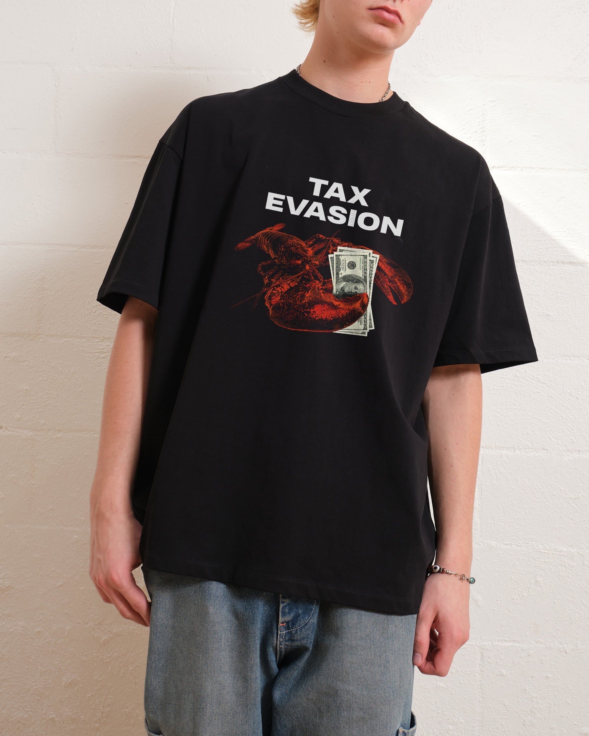 Tax Evasion Oversized Tee