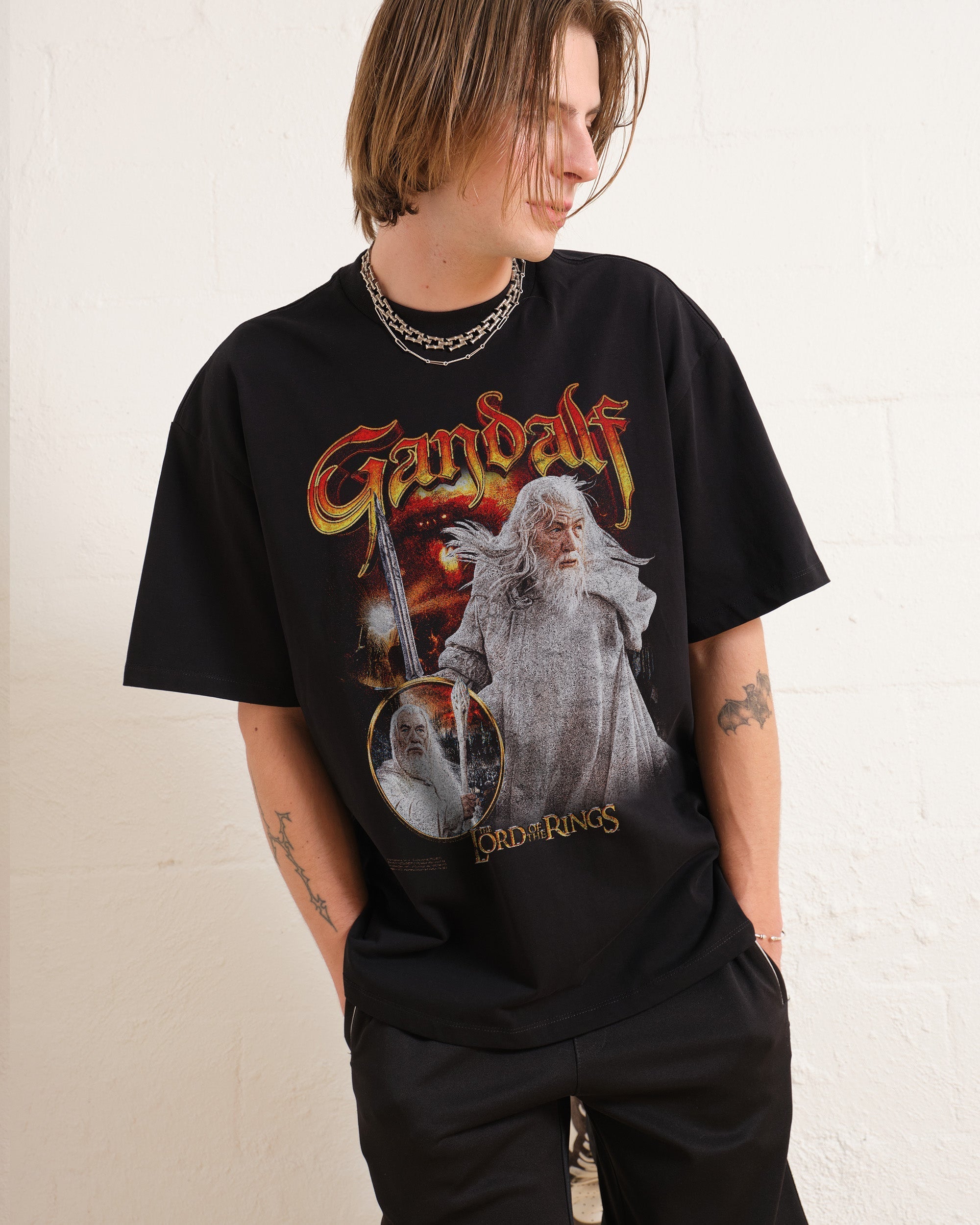 Gandalf the White Oversized Tee