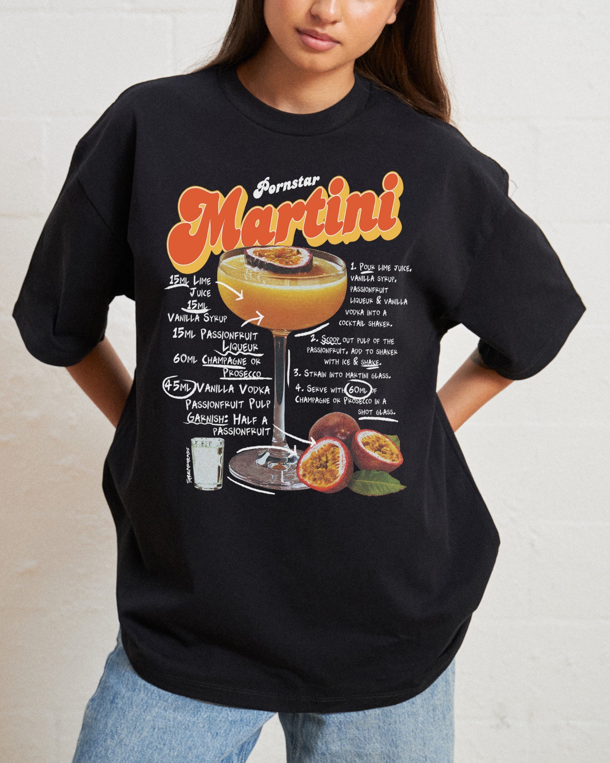 Pornstar Martini Oversized Tee