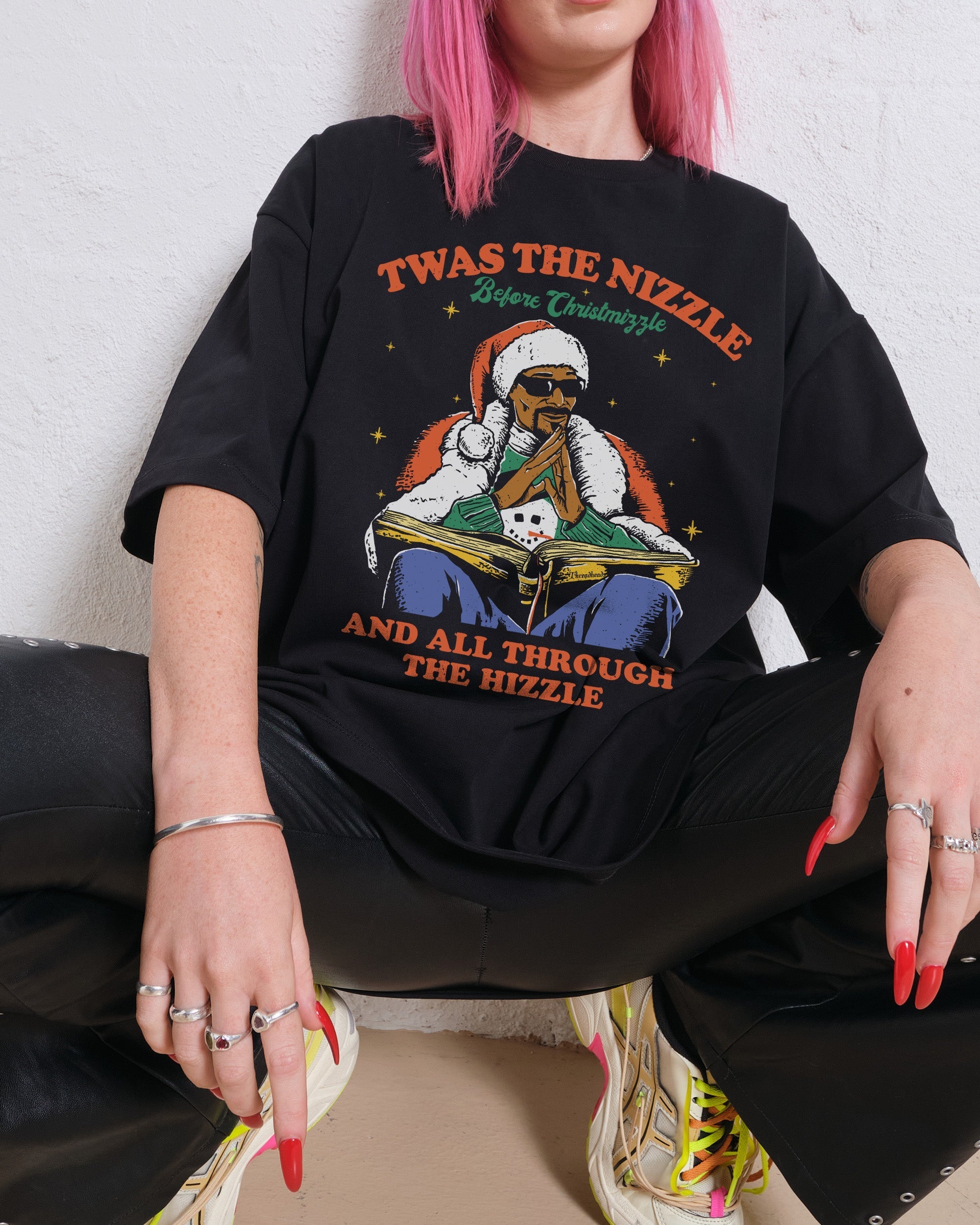 Christmizzle Oversized Tee