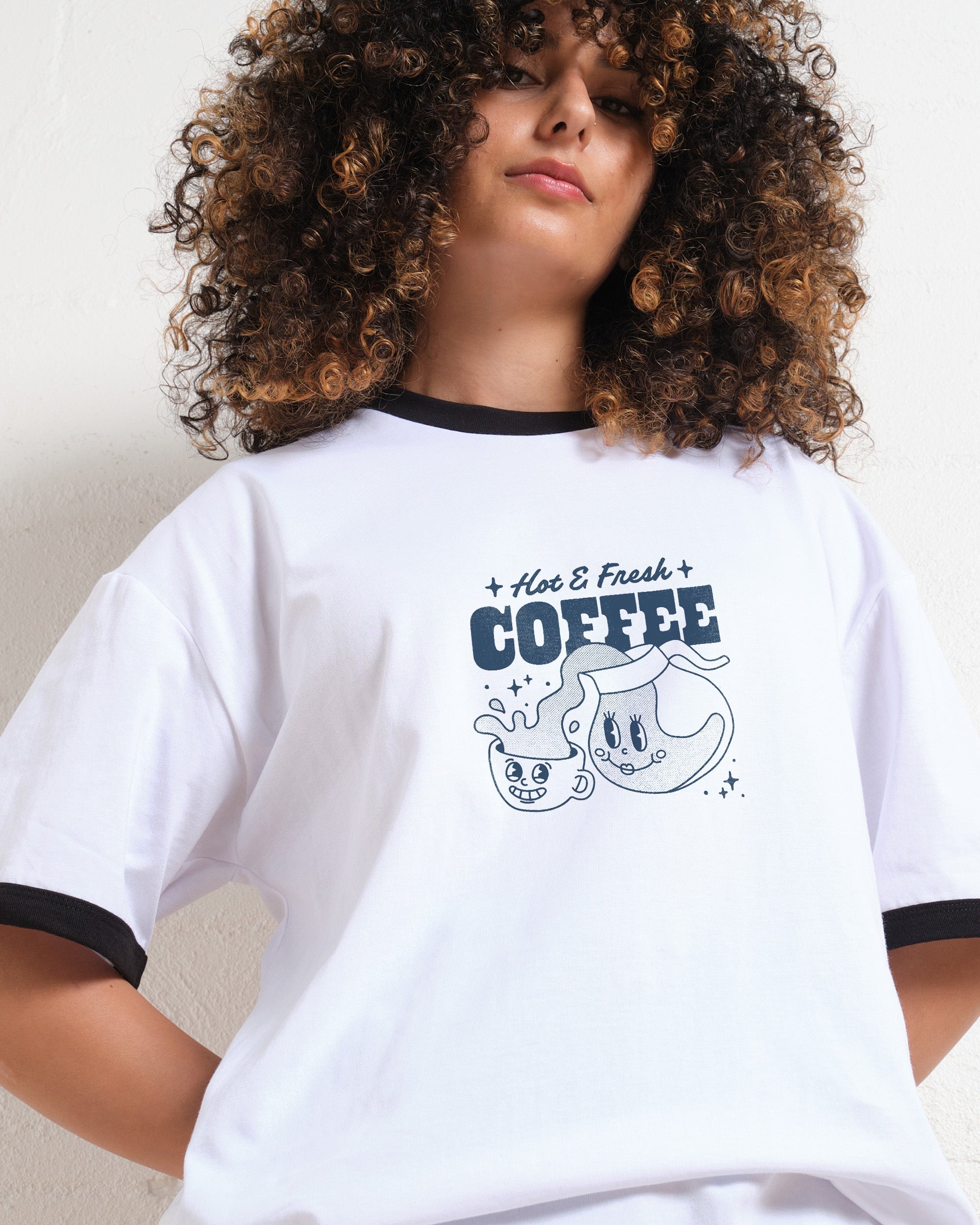 Hot & Fresh Coffee T-Shirt