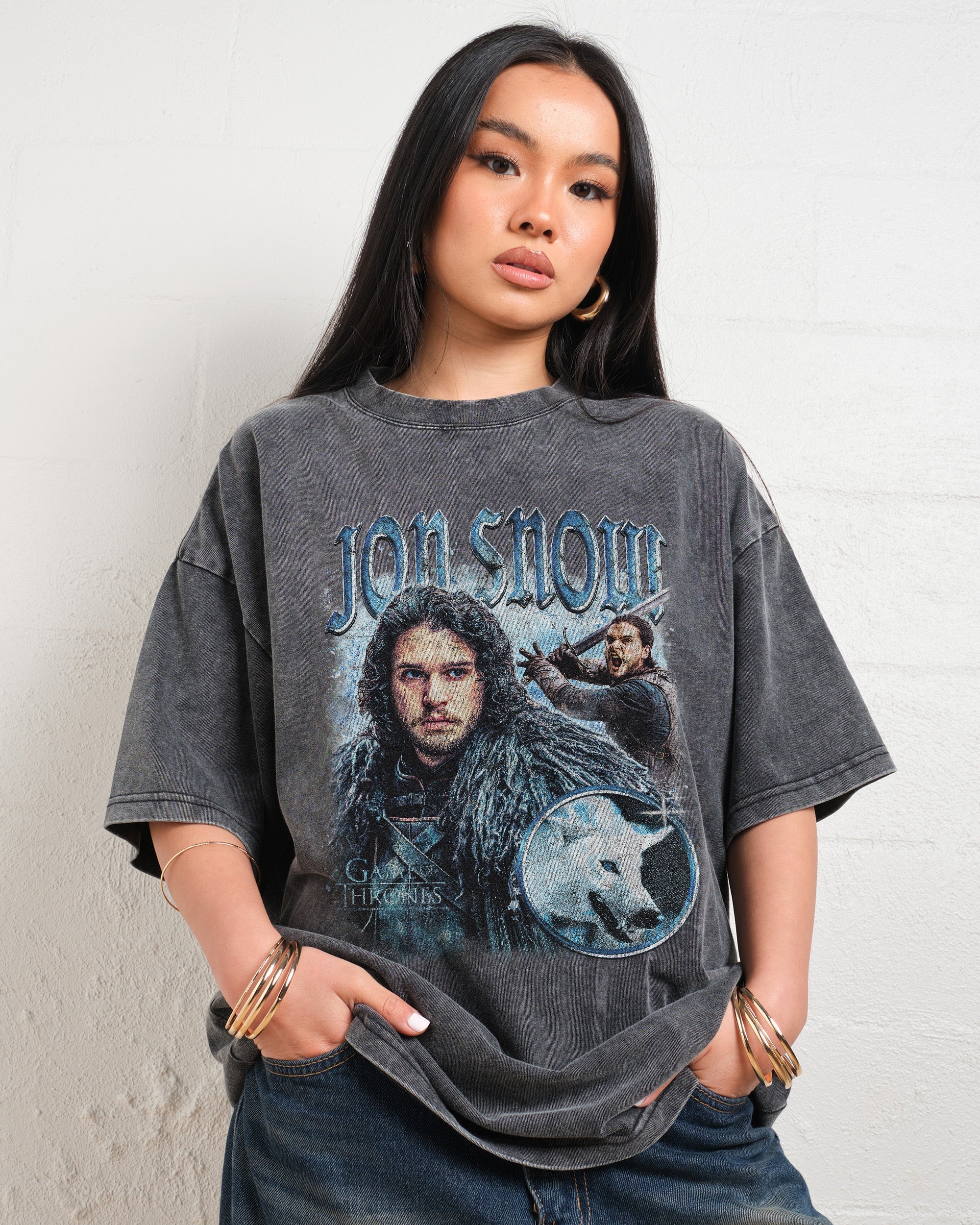 Vintage Jon Snow Wash Tee