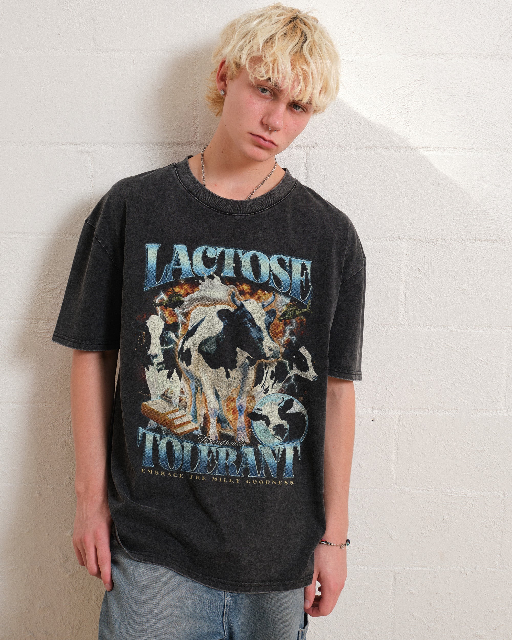 Lactose Tolerant Wash Tee