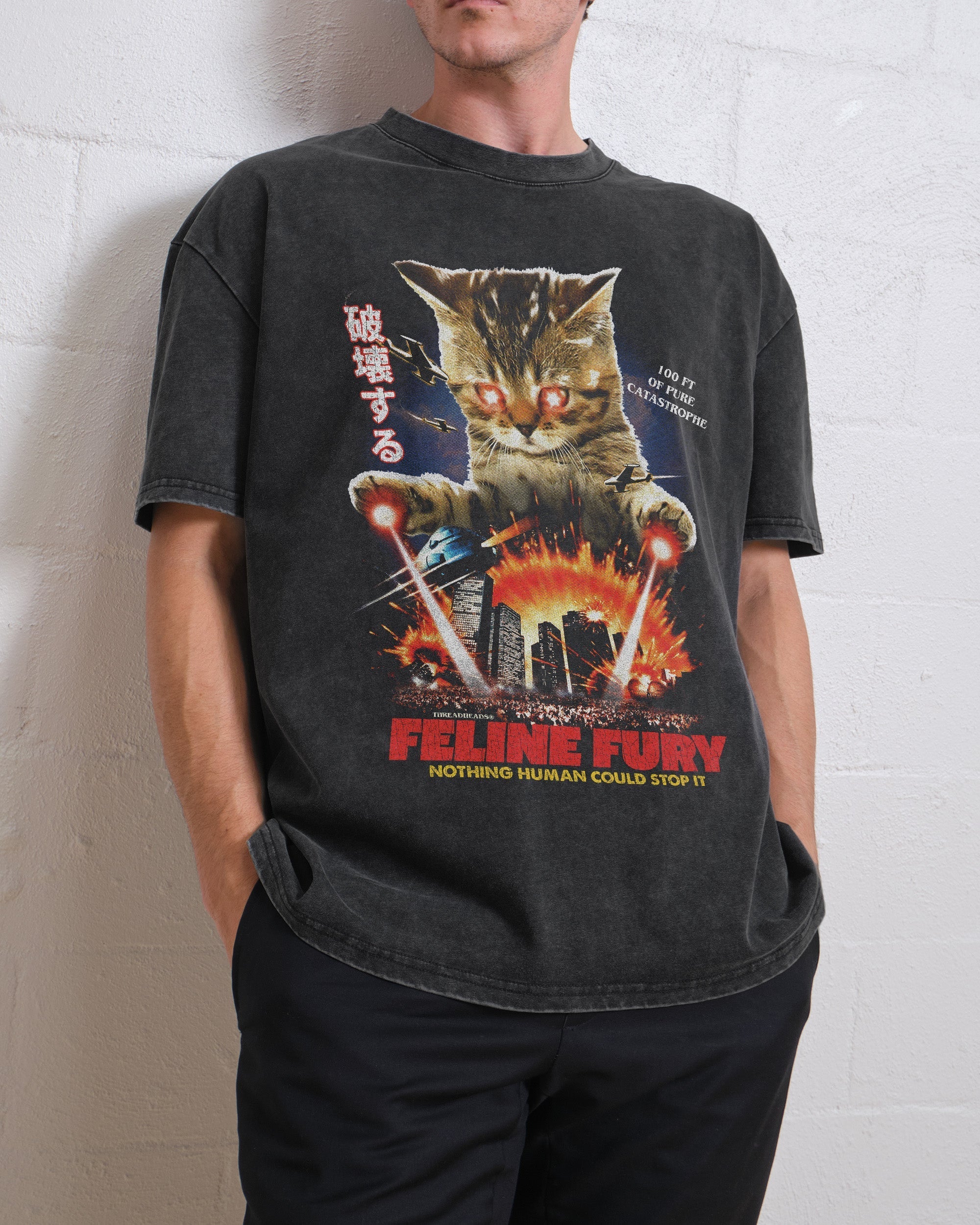 Feline Fury Wash Tee