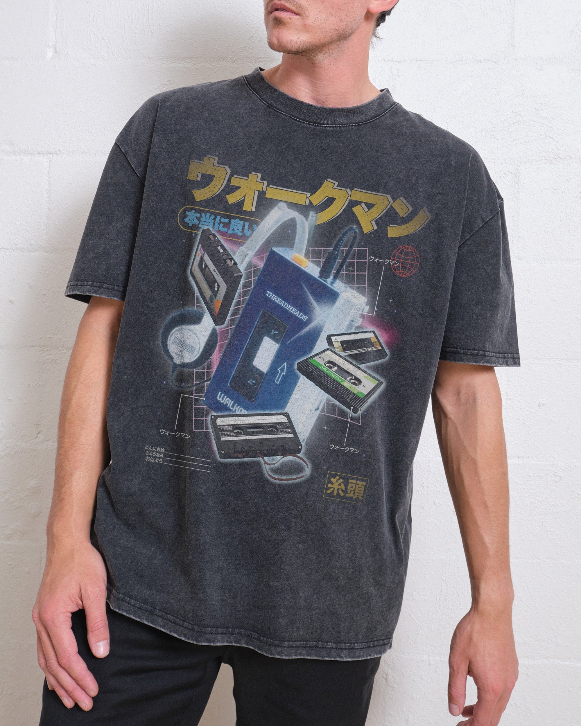 Japanese Walkman Wash Tee