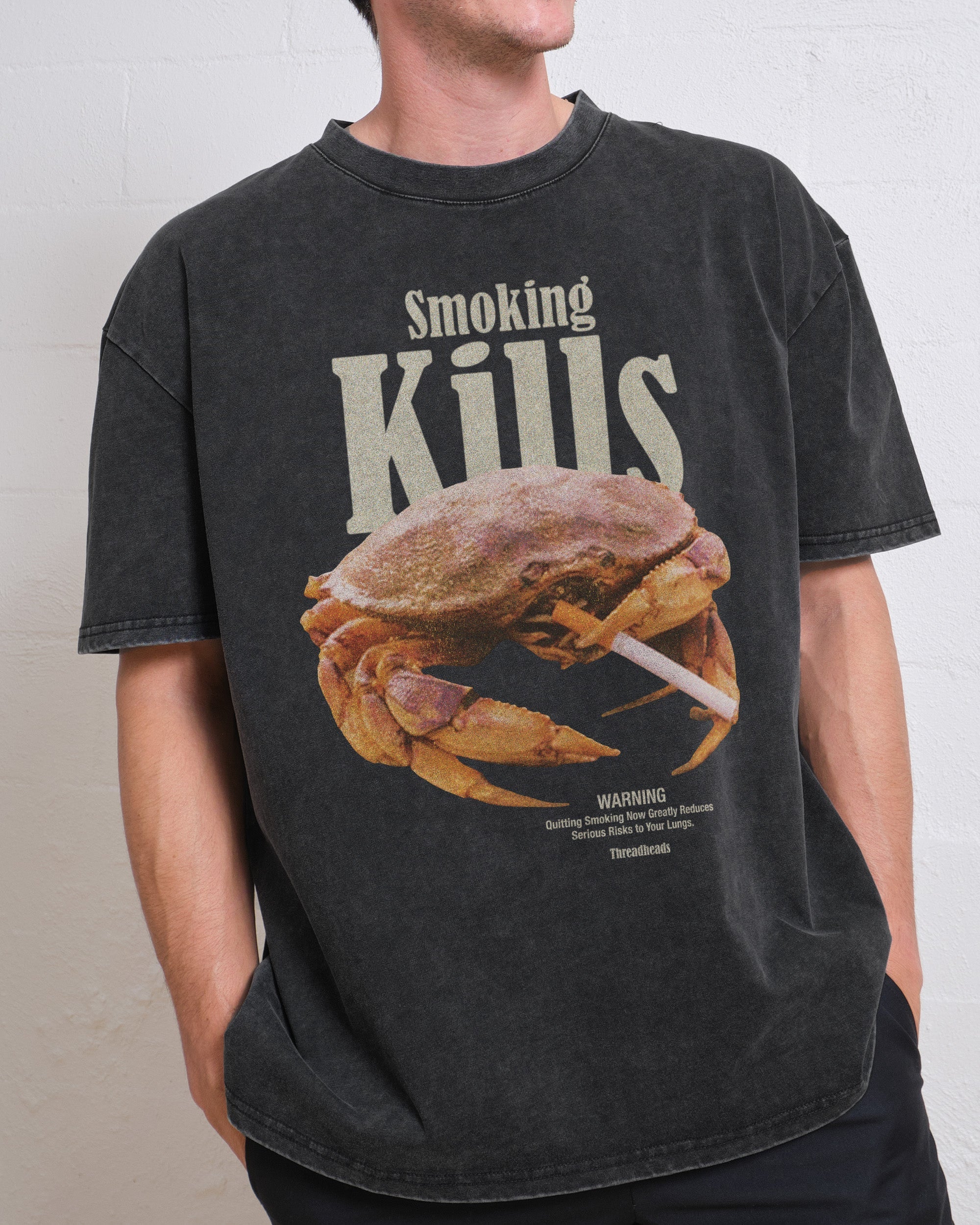 Smoking Kills Wash Tee