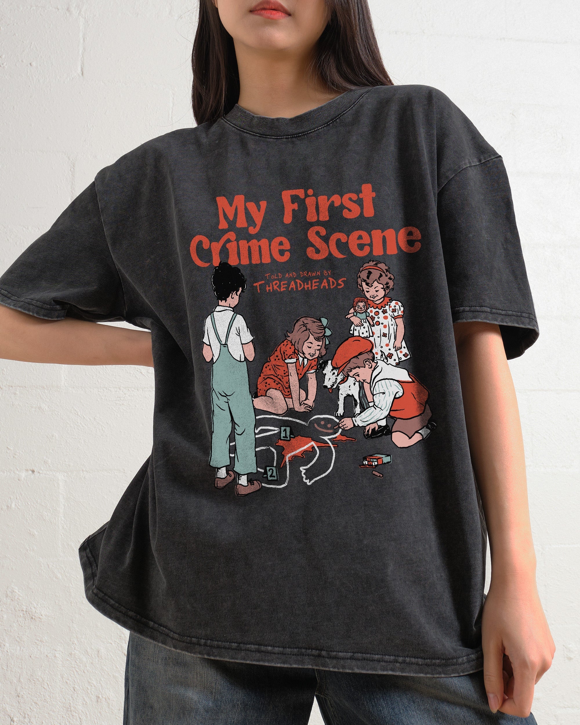 My First Crime Scene Wash Tee