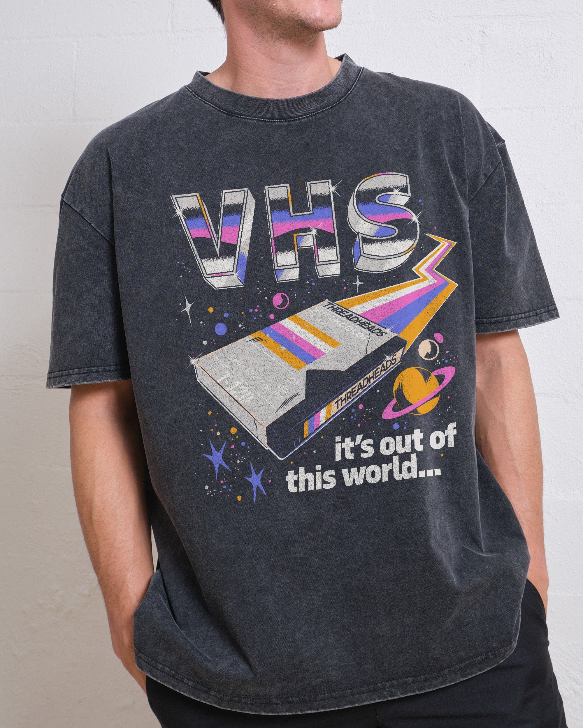 VHS Out of This World Wash Tee