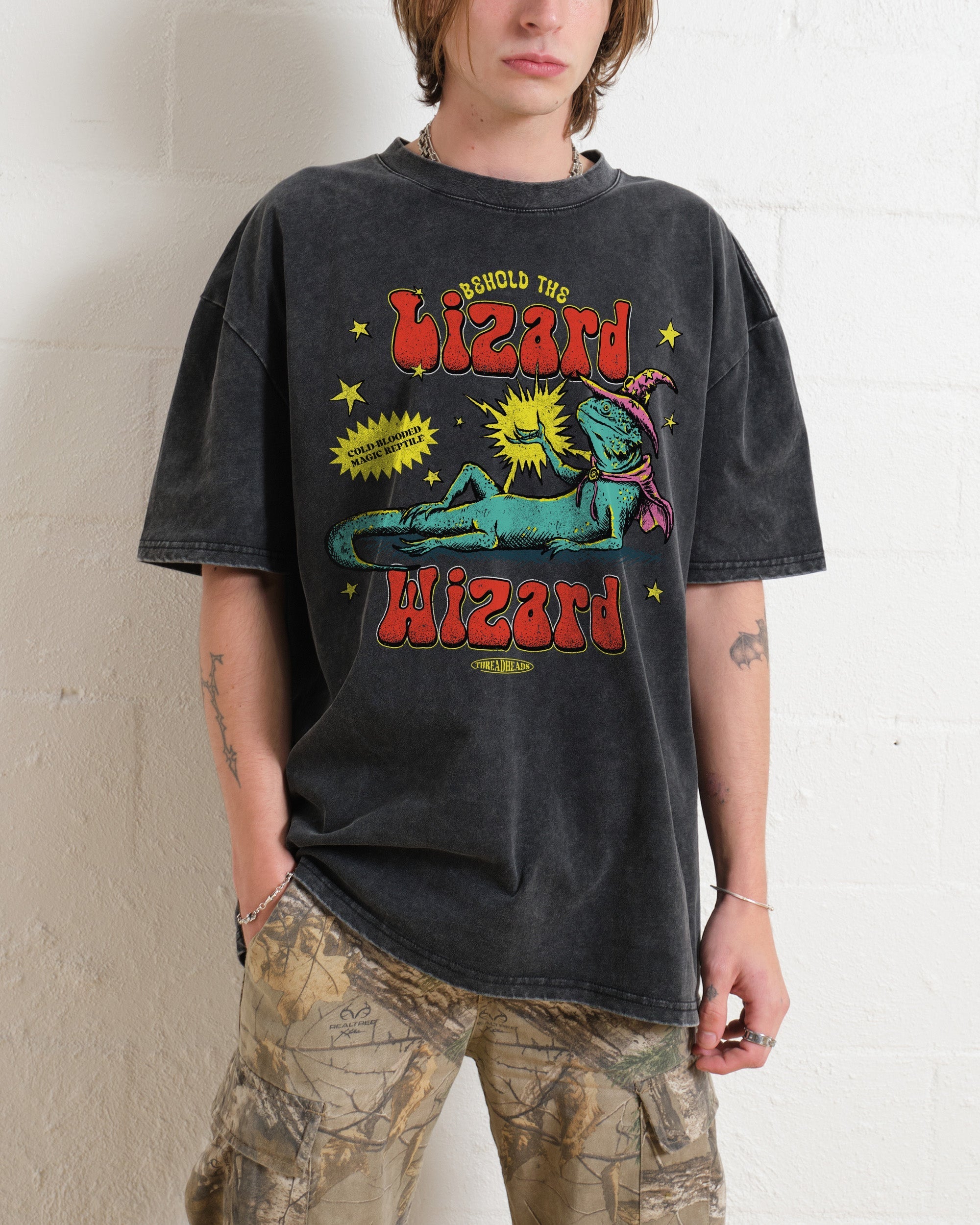 Lizard Wizard Wash Tee