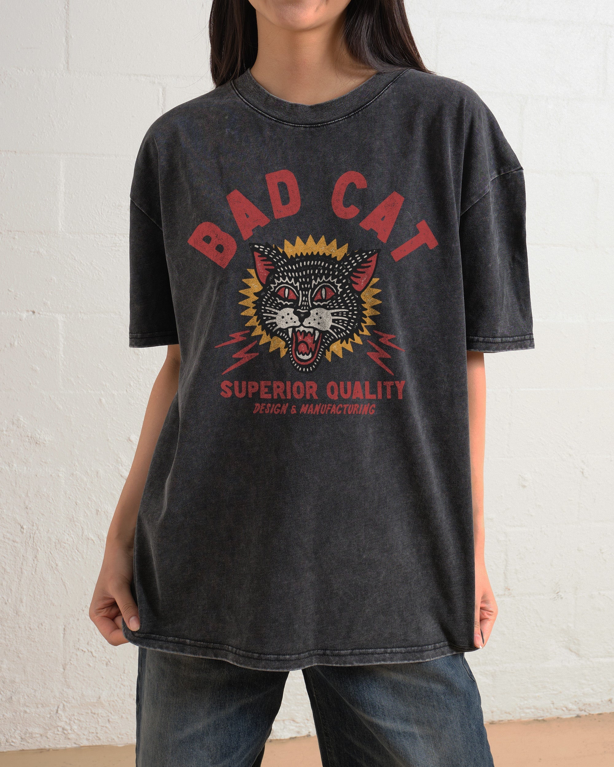 Bad Cat Wash Tee