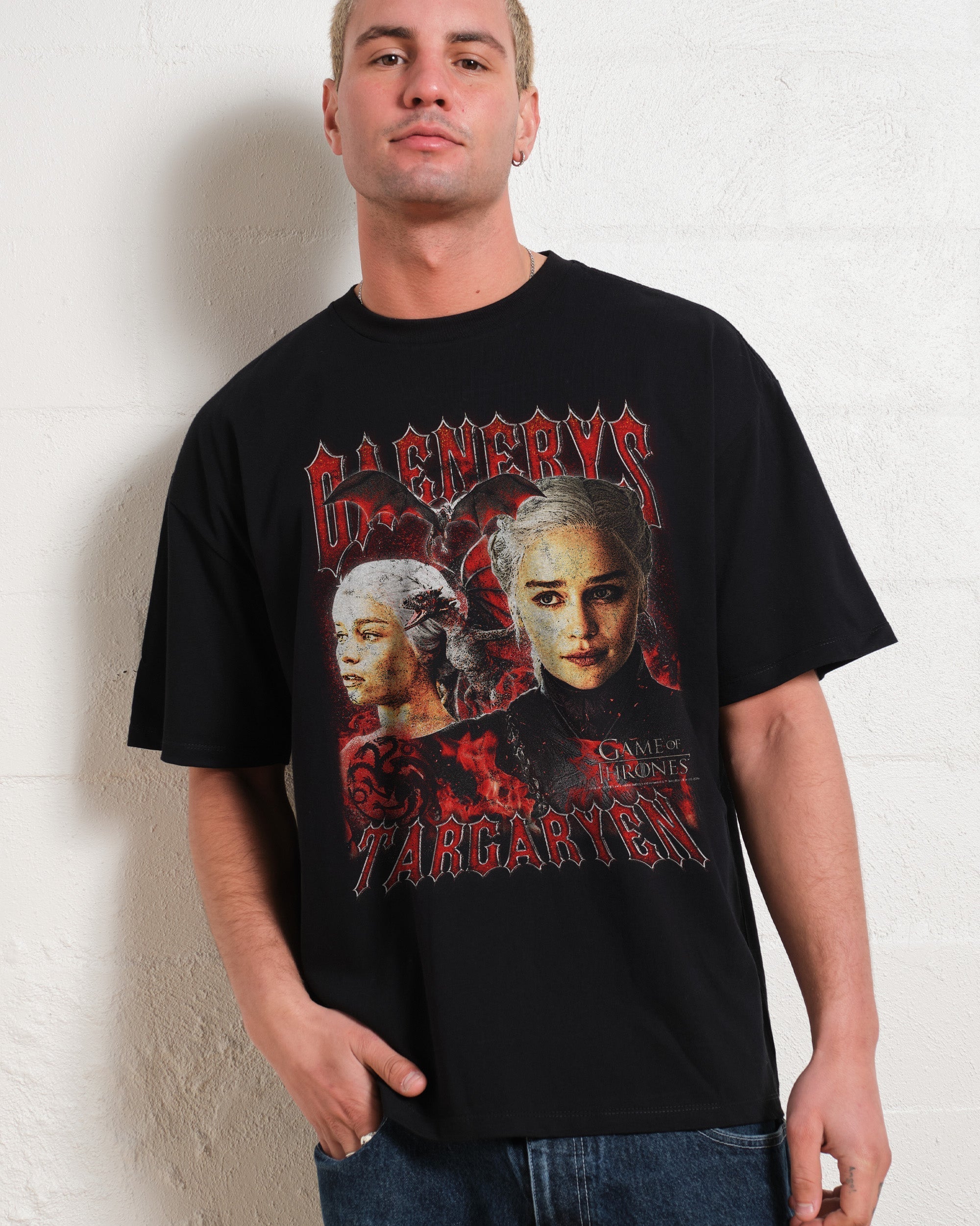 Vintage Daenerys Targaryen Oversized Tee