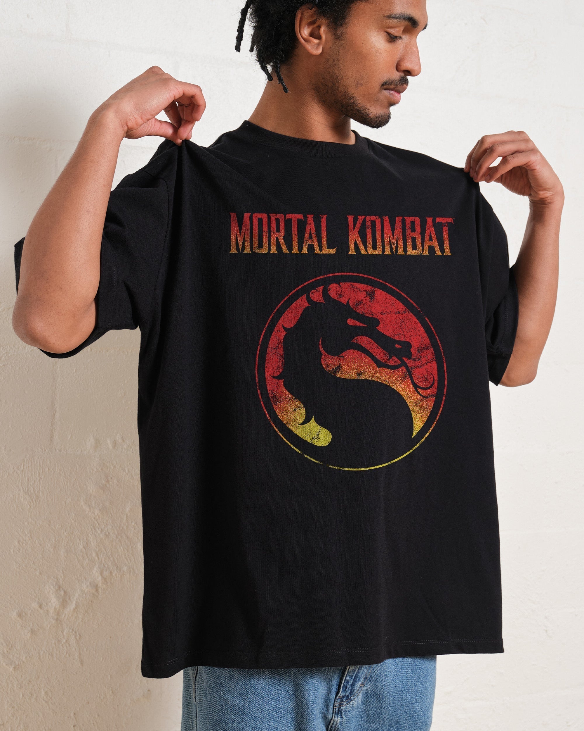 Mortal Kombat Logo Oversized Tee