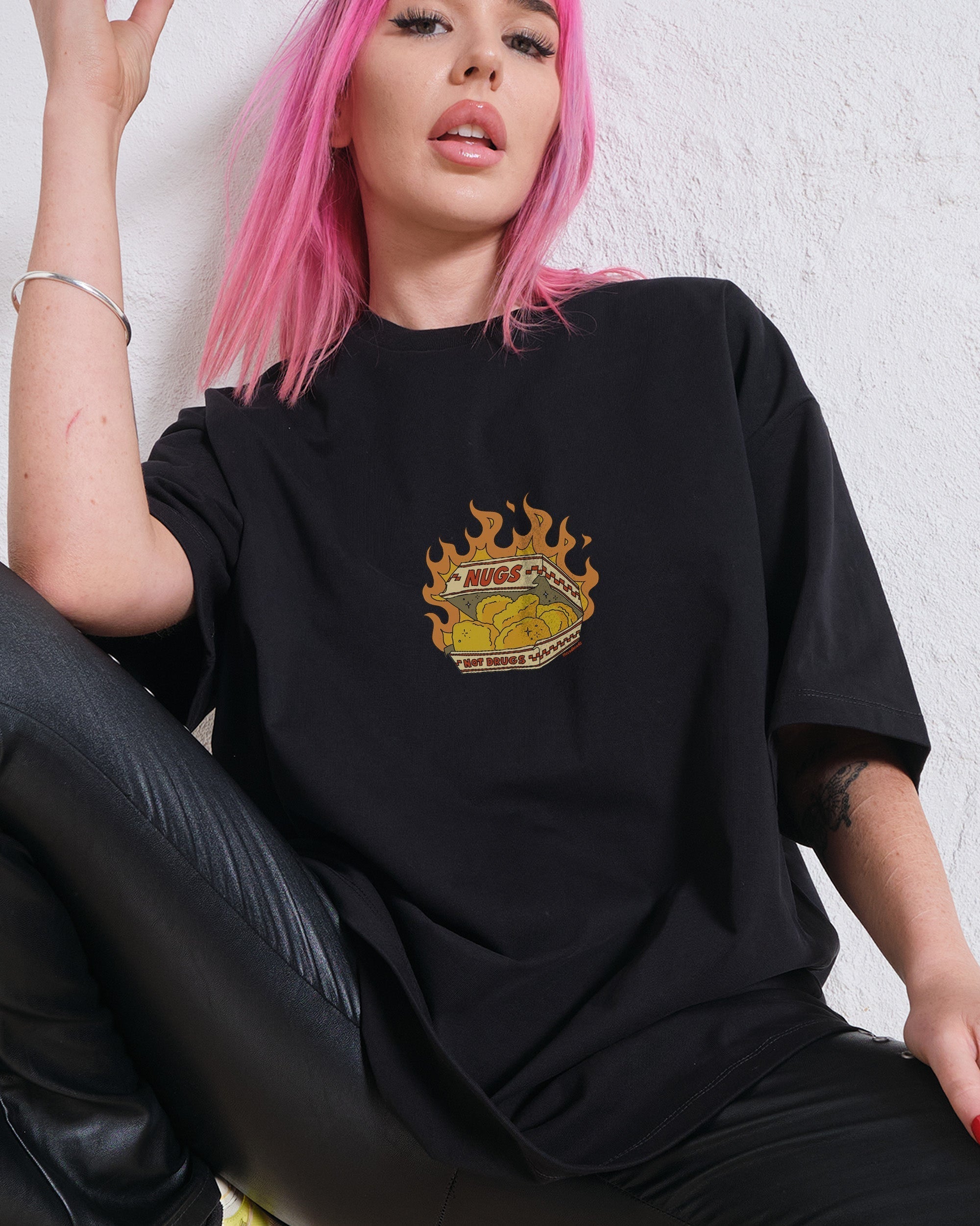 Nugs not Drugs Oversized Tee