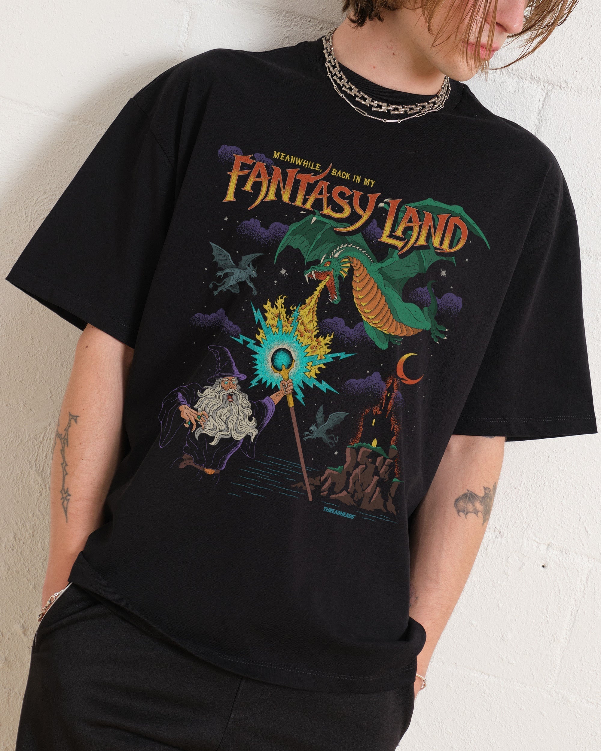 In My Fantasy Land Oversized Tee