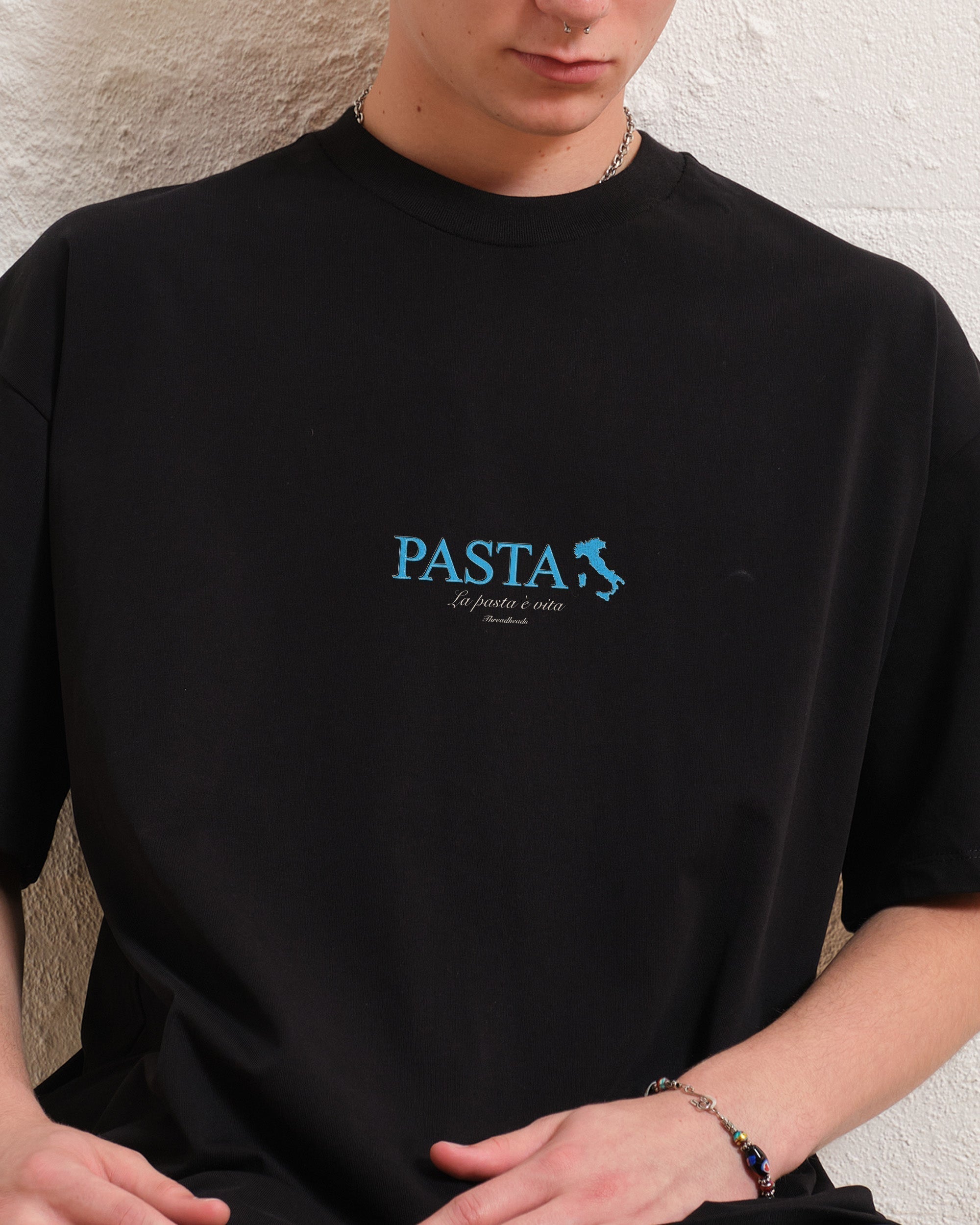 Pasta Is Life Oversized Tee