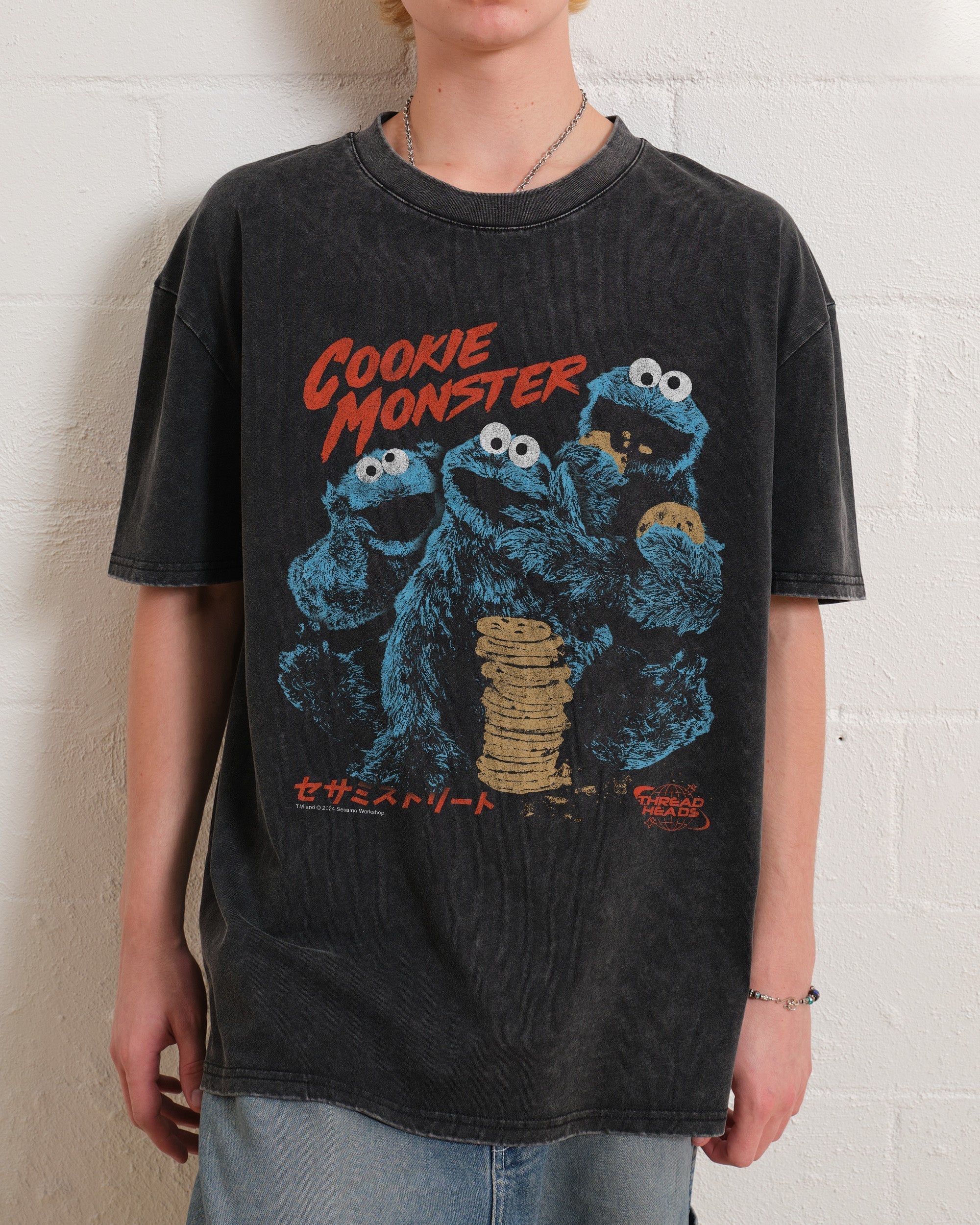 Cookie Kaiju Wash Tee