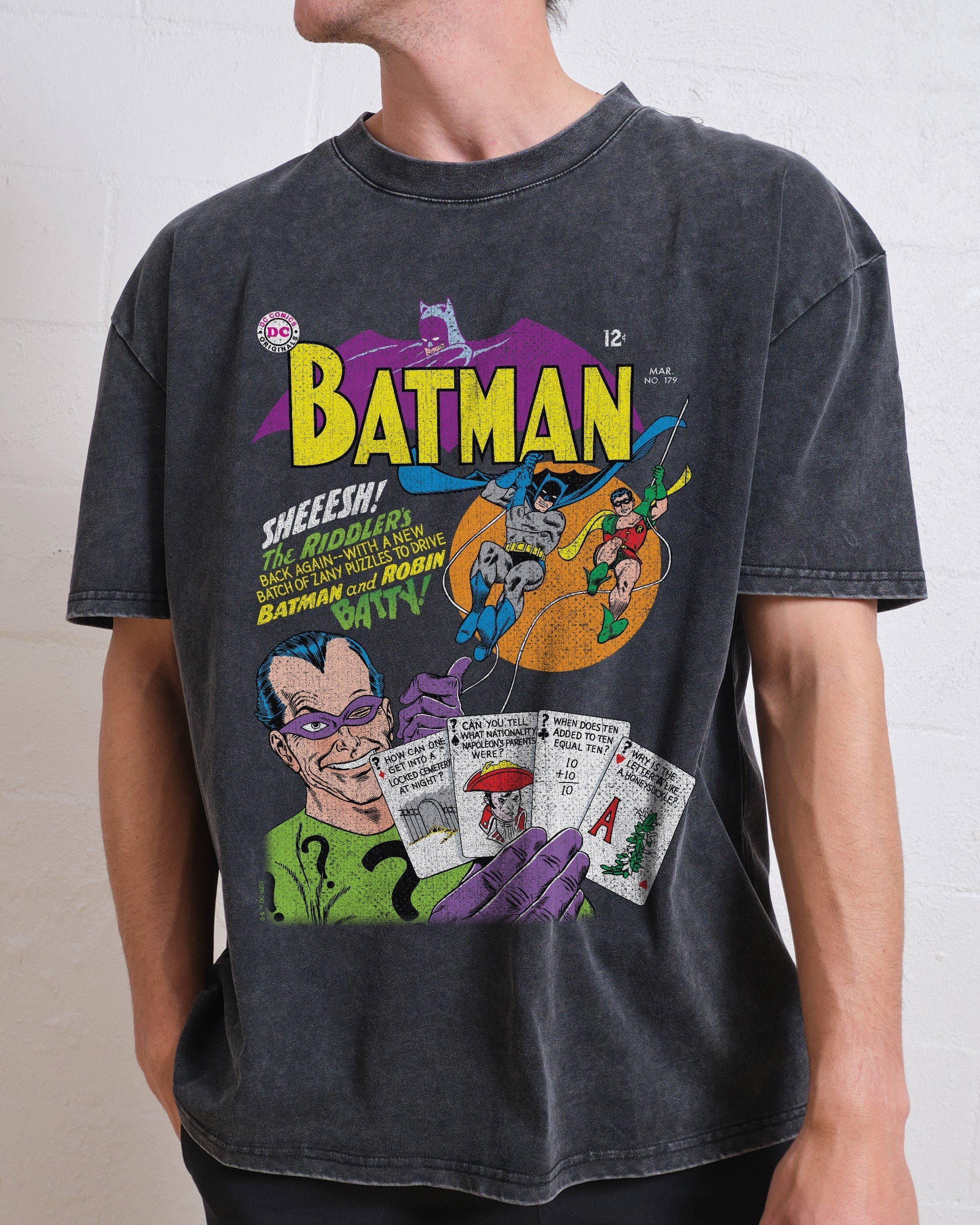 The Riddler's Back Again Wash Tee