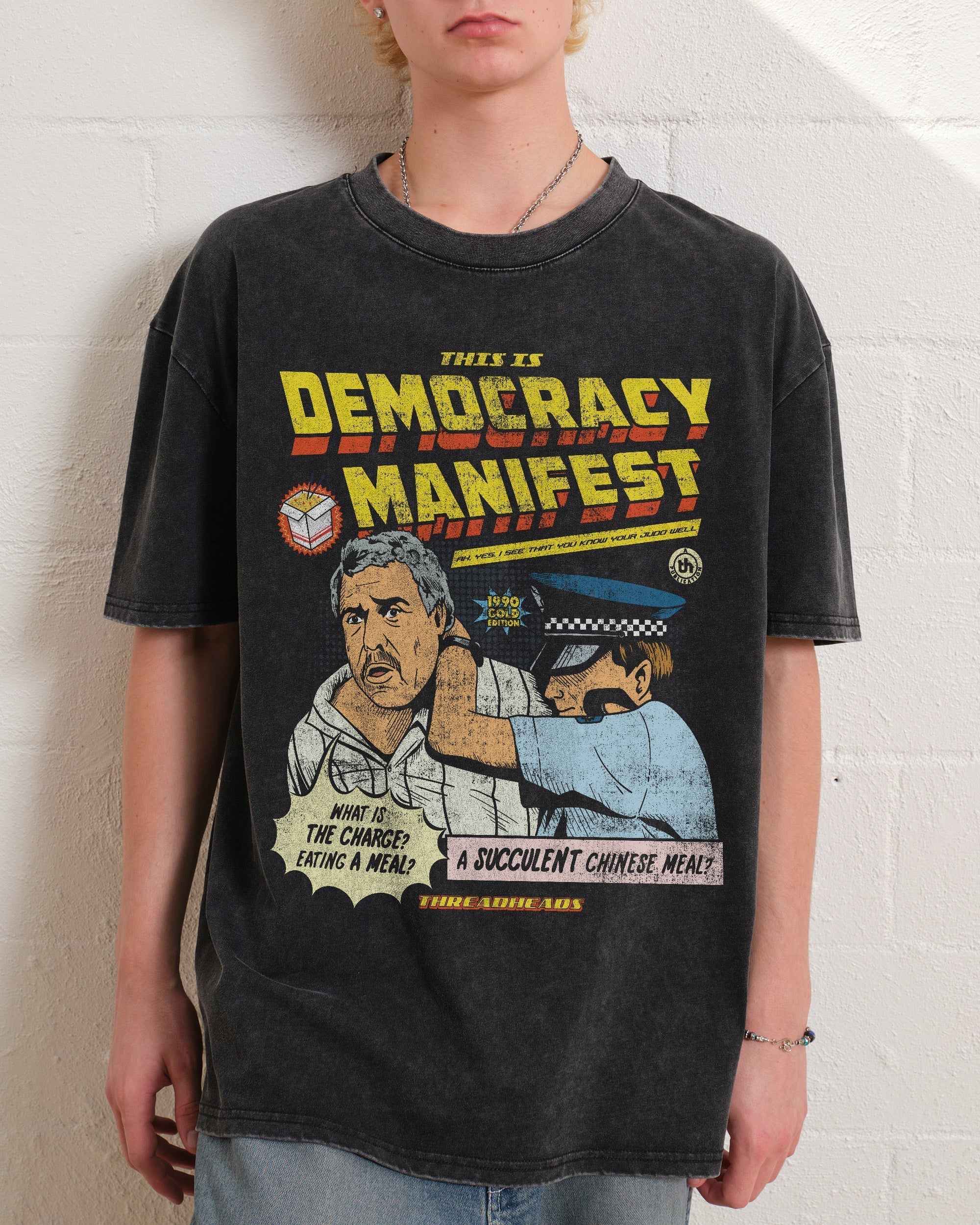 This is Democracy Manifest Wash Tee