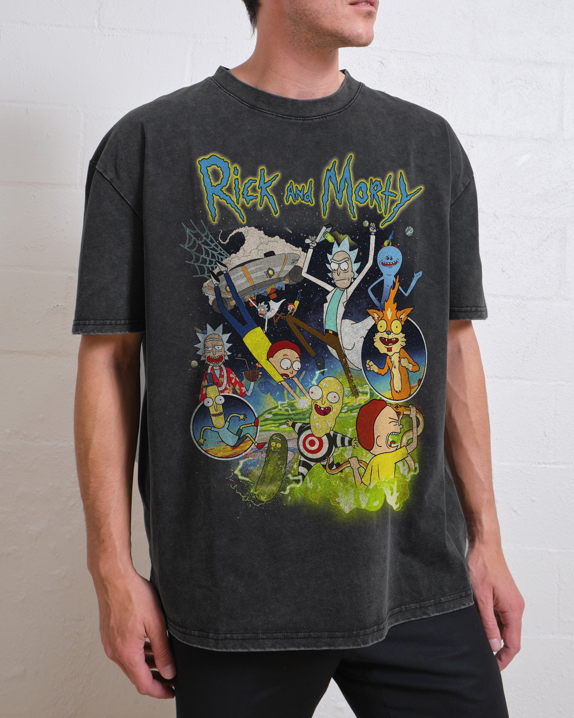 Rick and Morty Vintage Wash Tee