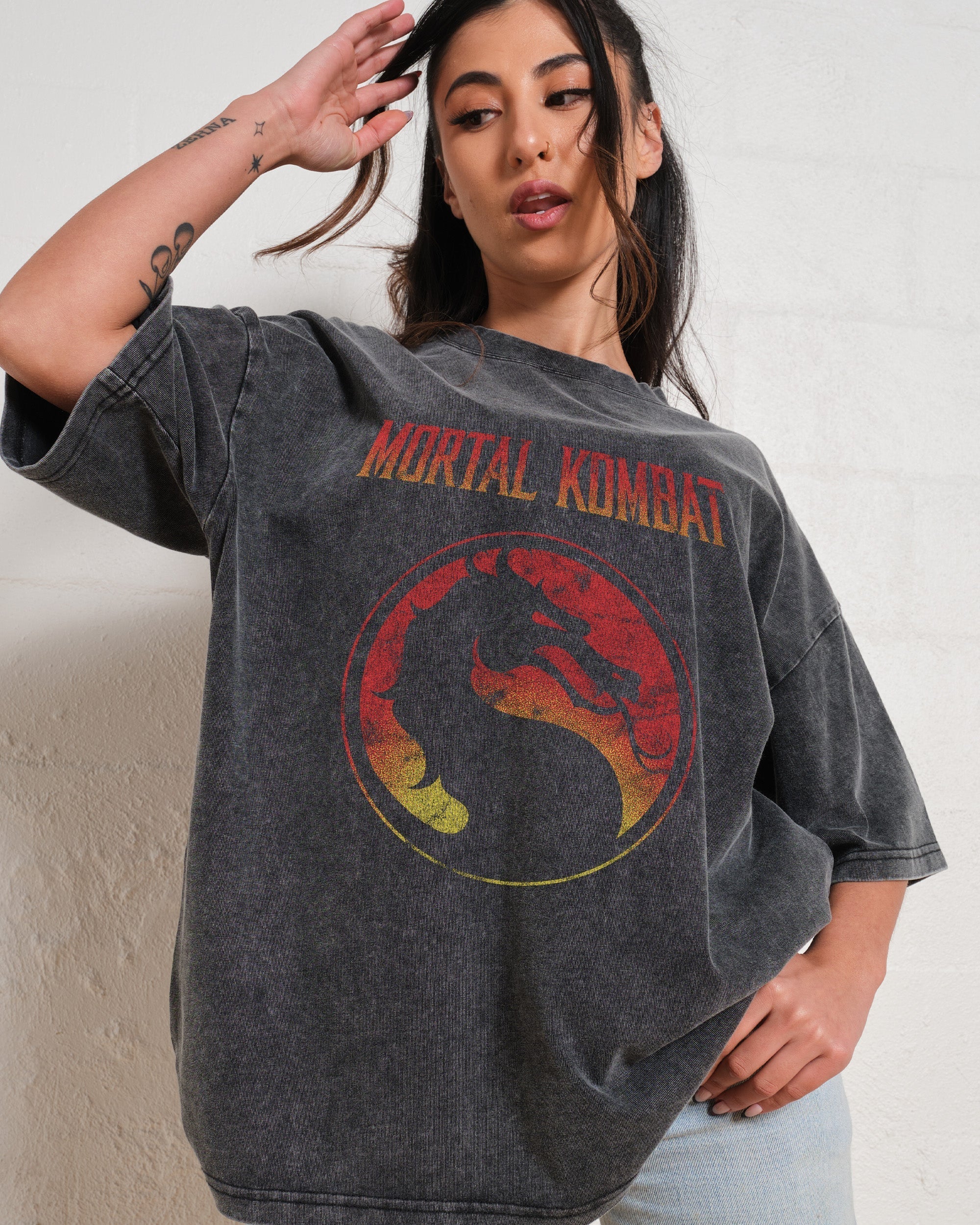 Mortal Kombat Logo Wash Tee