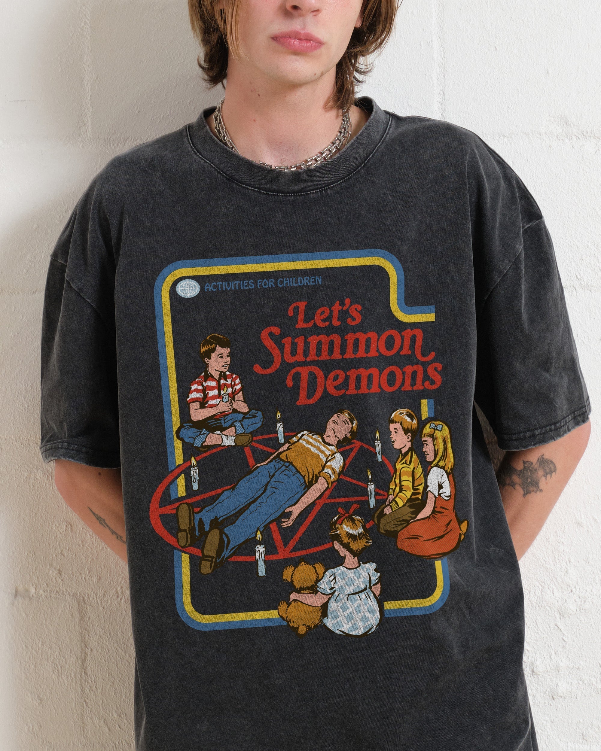 Let's Summon Demons Wash Tee