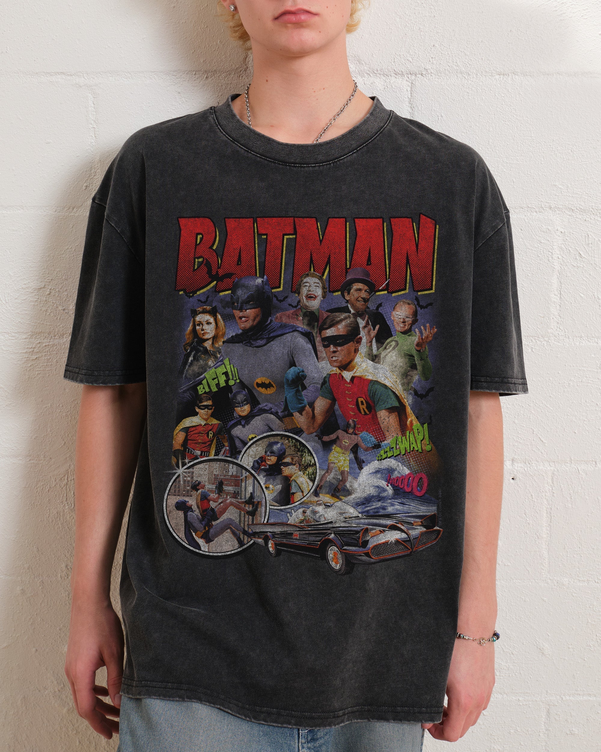 Batman Vintage Wash Tee