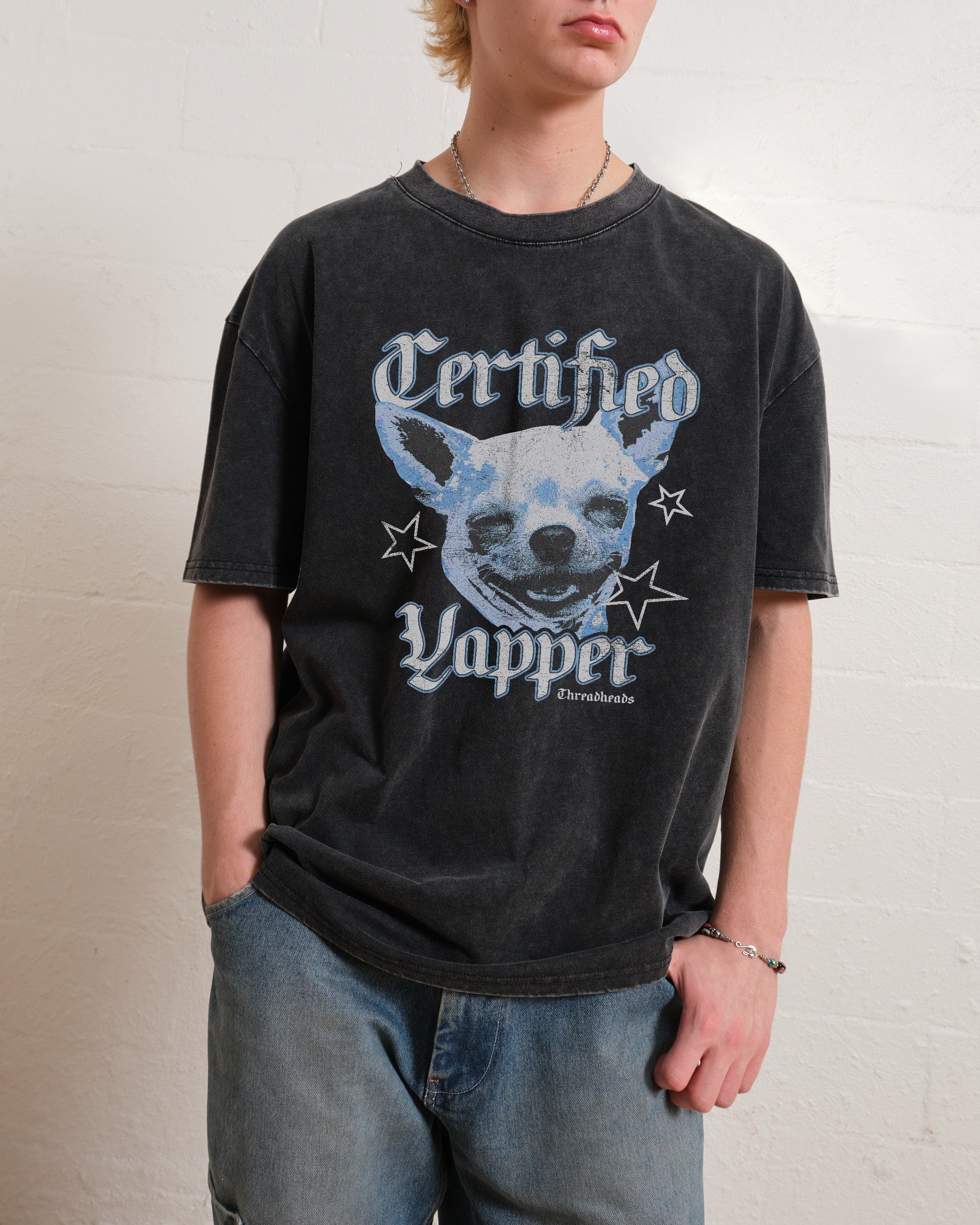 Certified Yapper Wash Tee