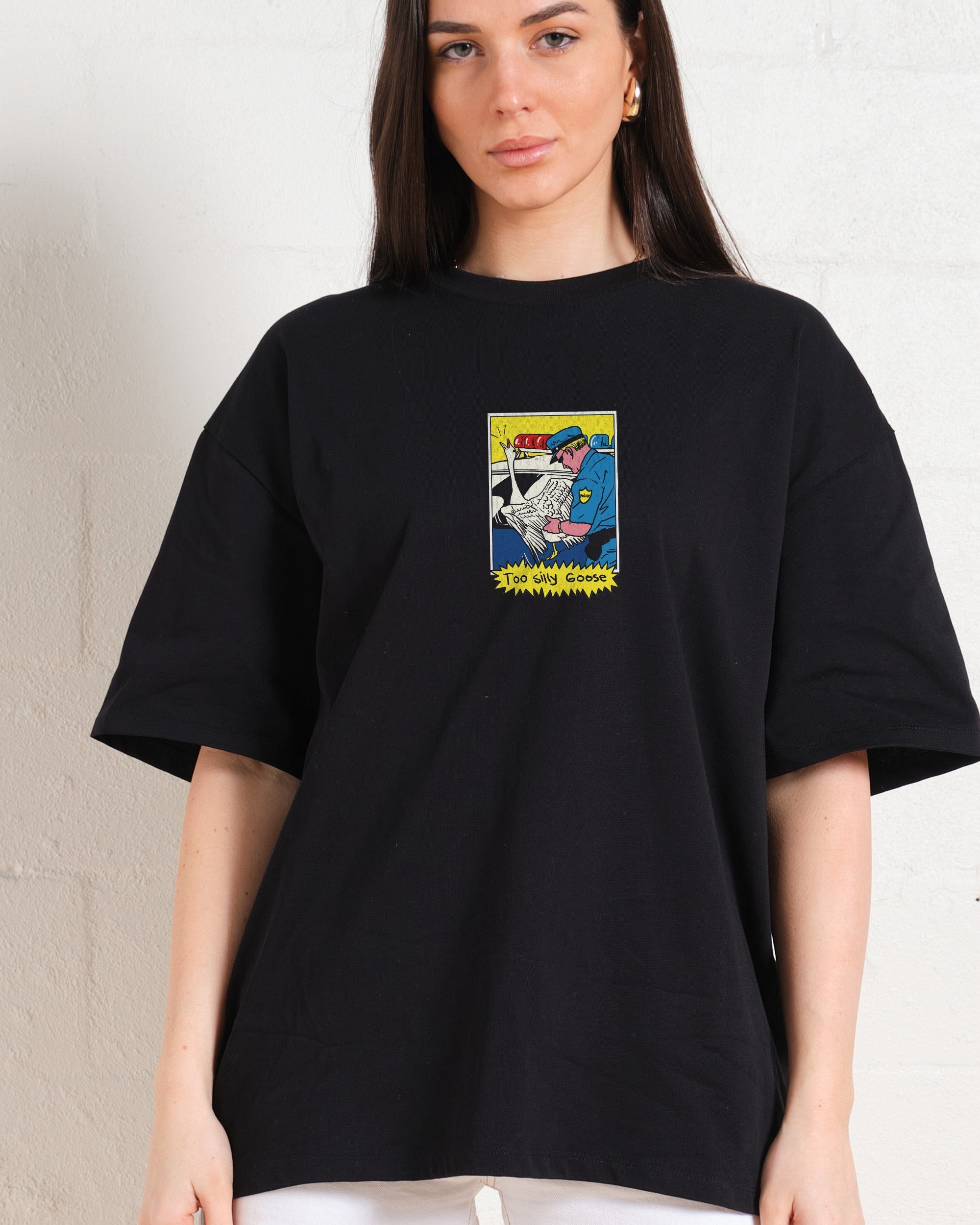 Too Silly Goose Oversized Tee