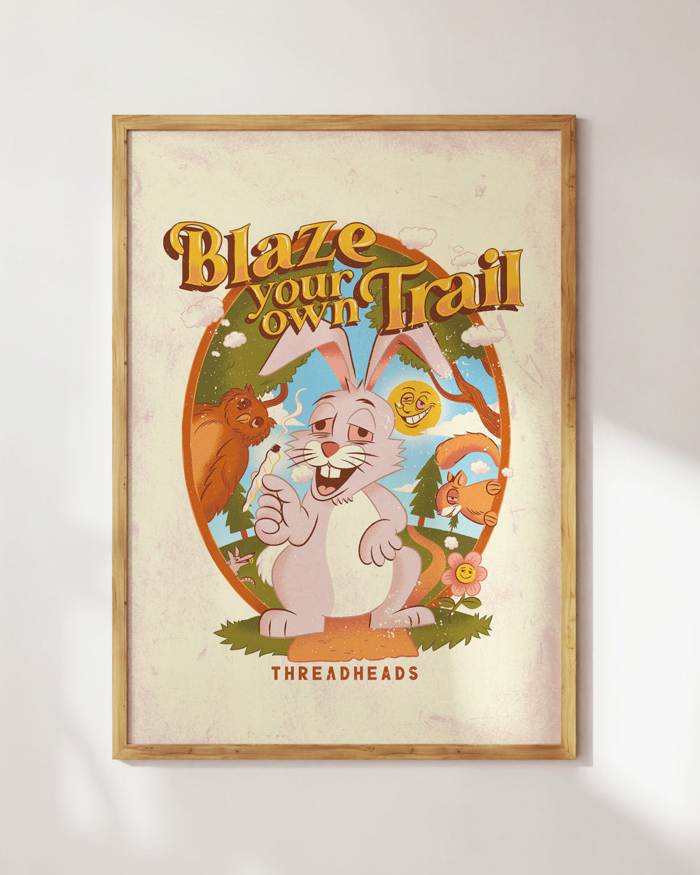 Blaze Your Own Trail Art Print