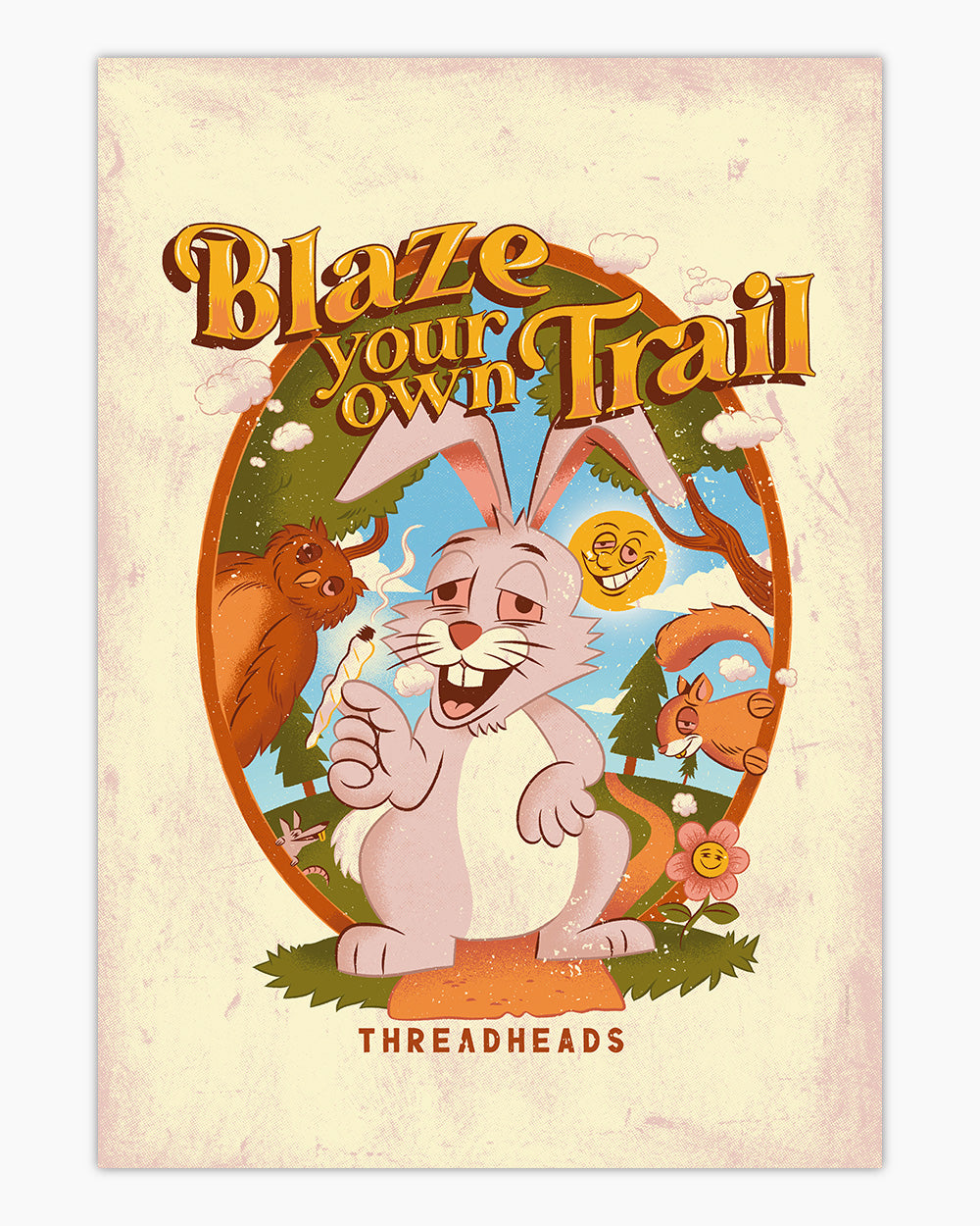 Blaze Your Own Trail Art Print