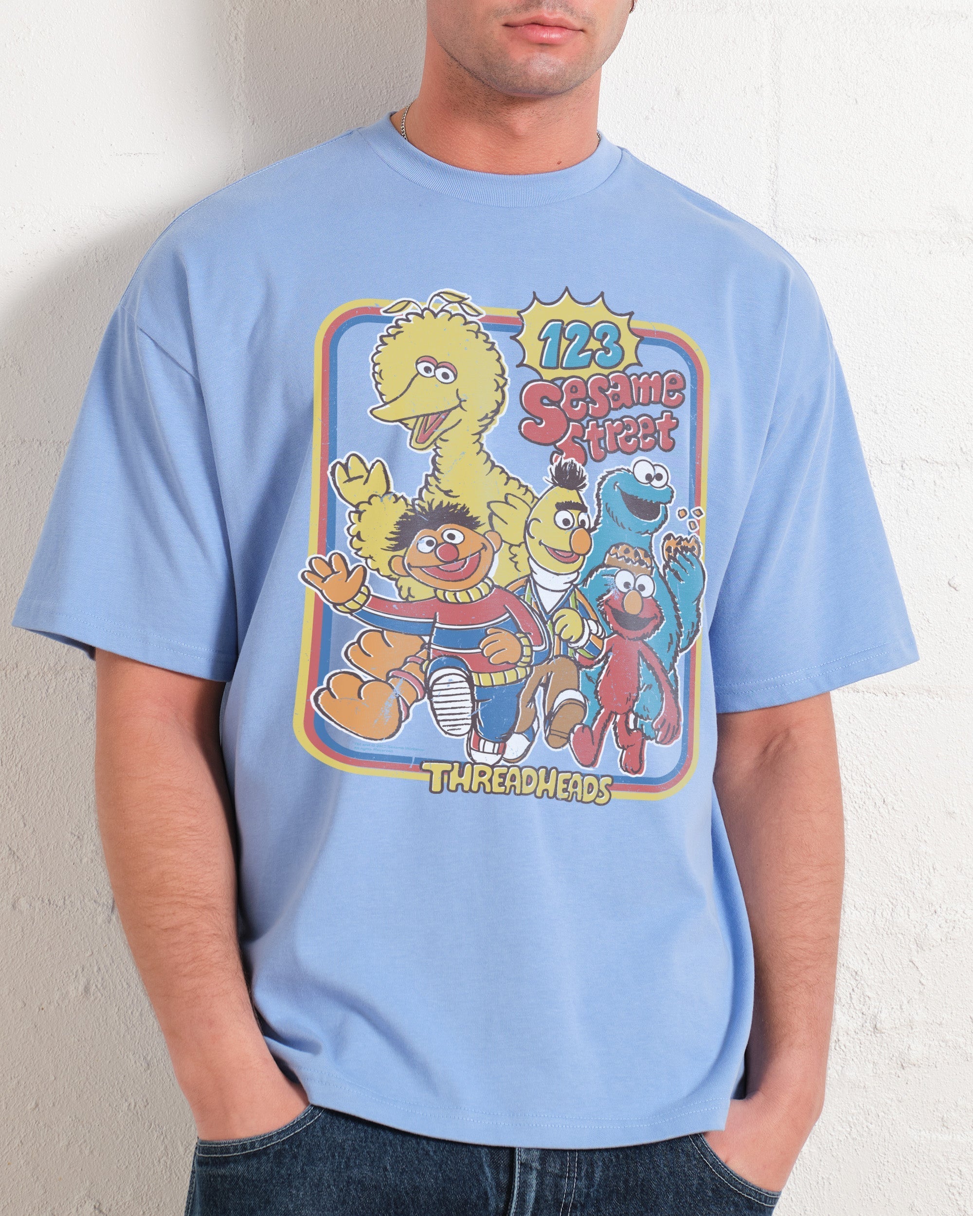 123 Sesame St Oversized Tee