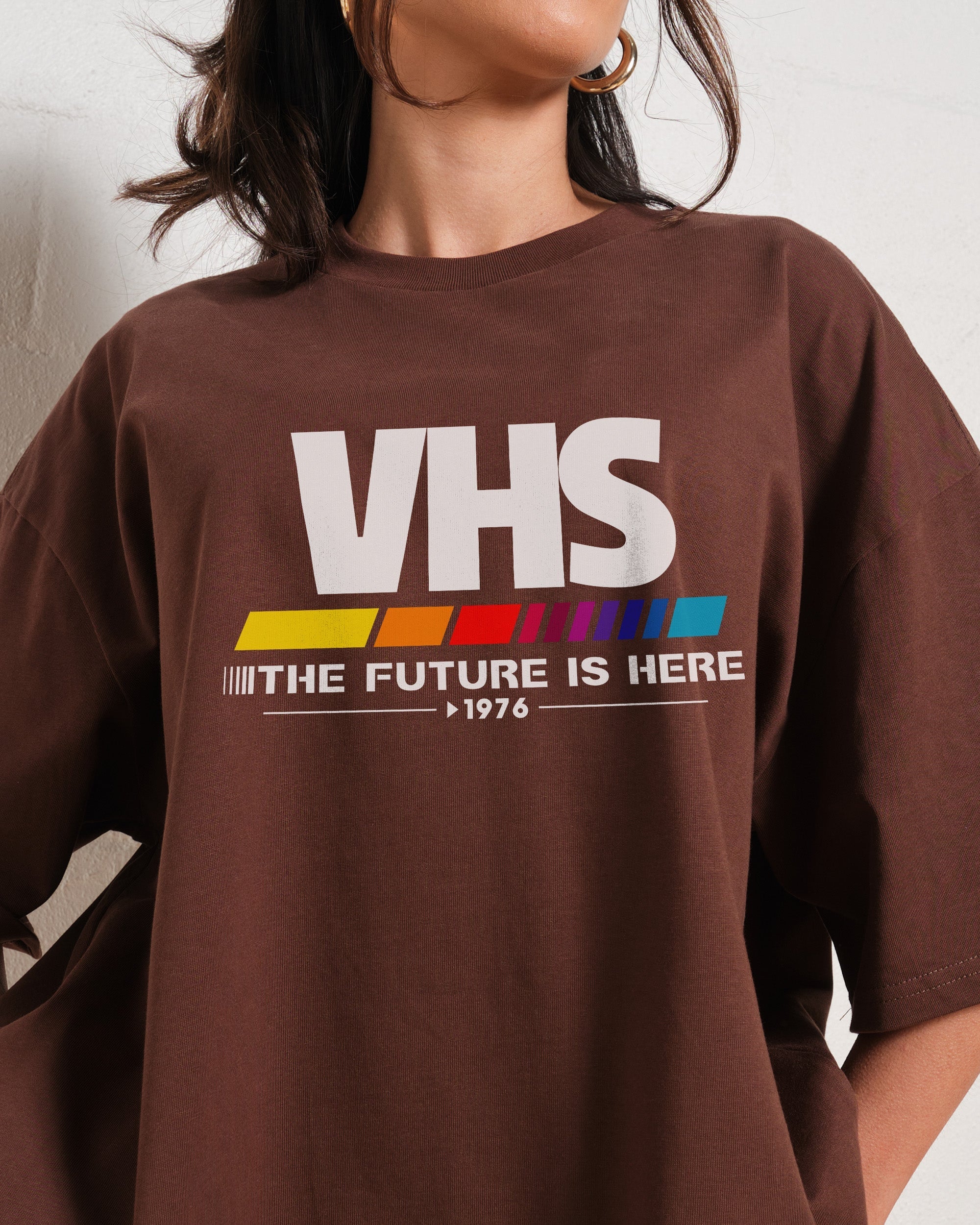 VHS - The Future is Now Oversized Tee