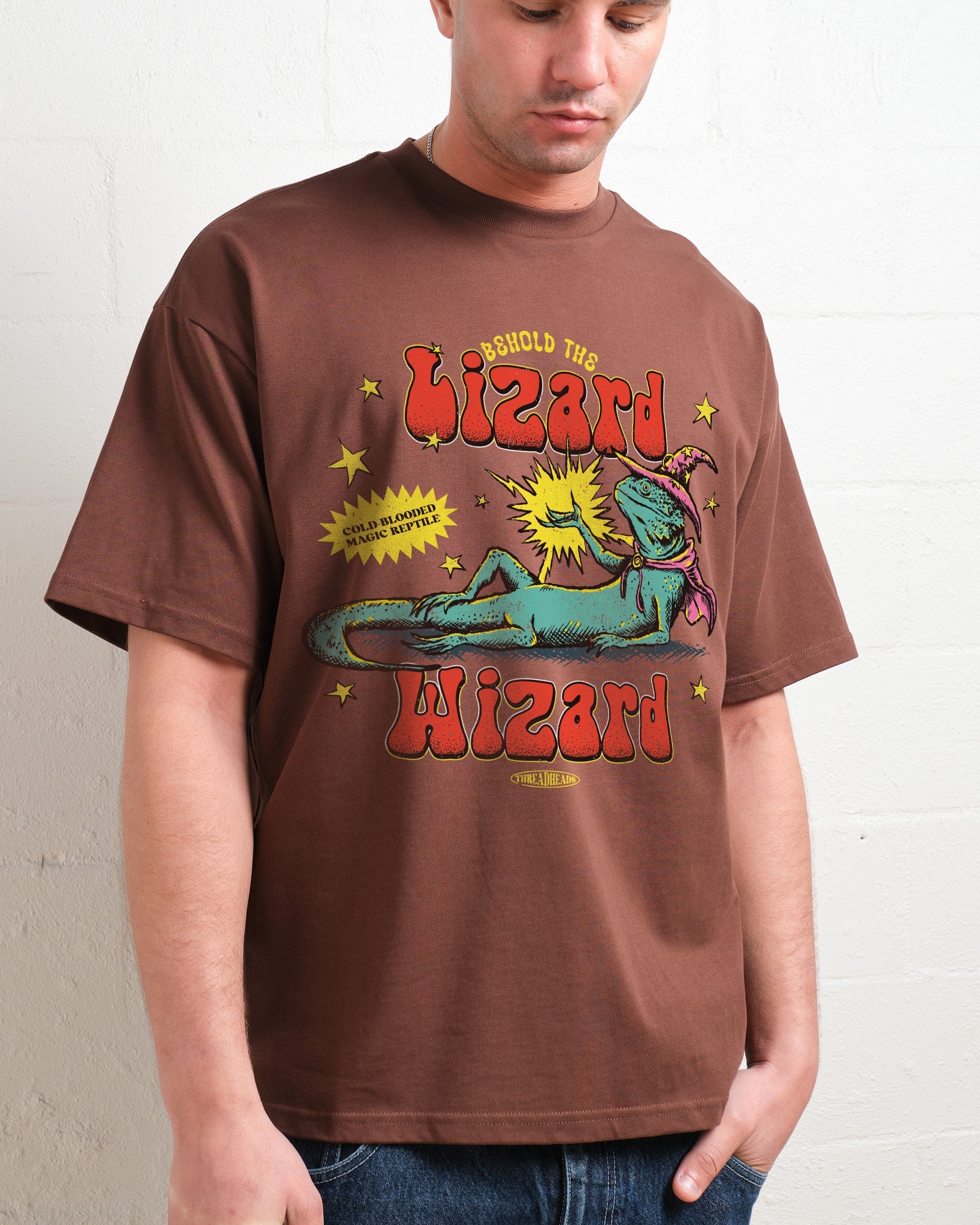 Lizard Wizard Oversized Tee