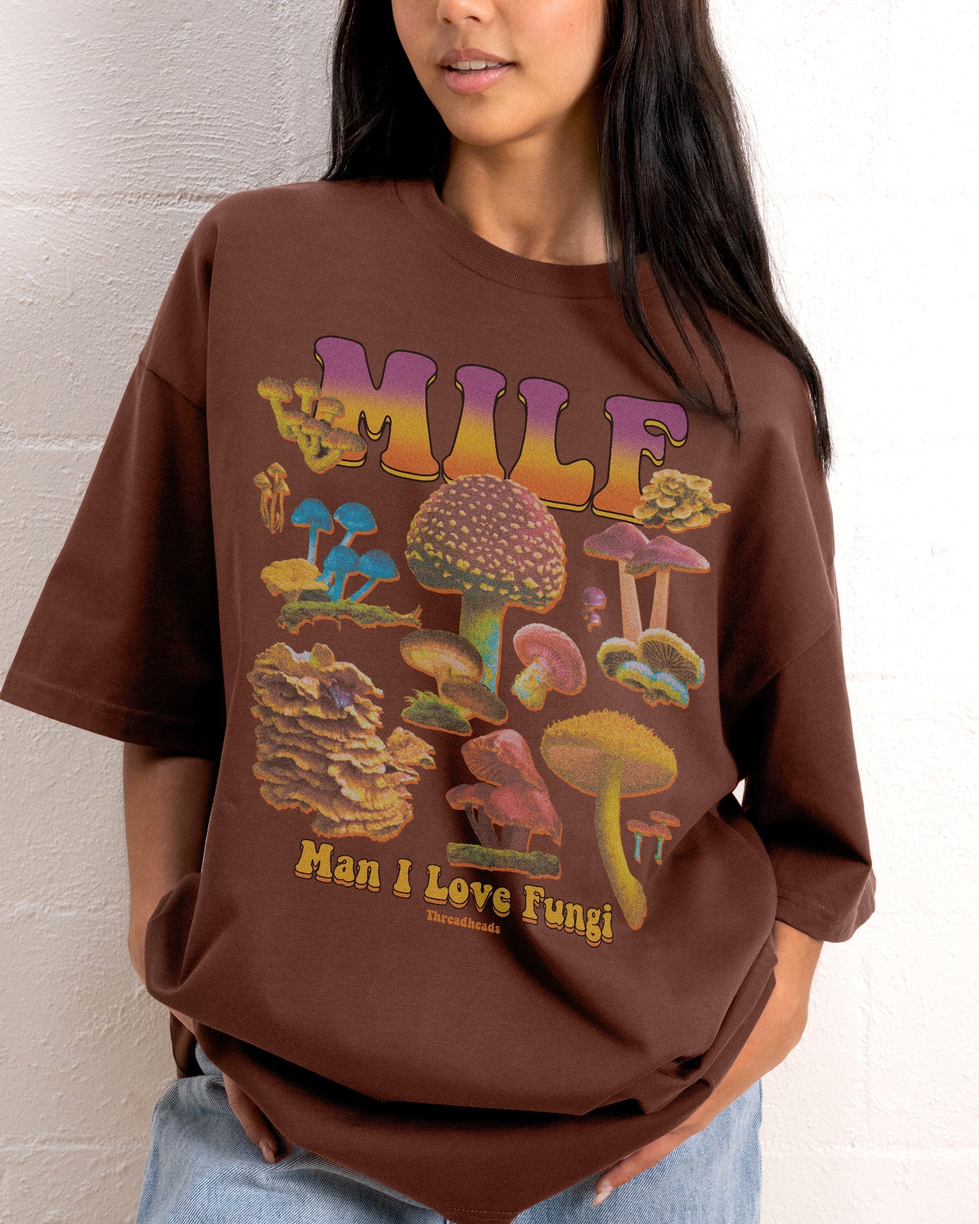 MILF Fungi Oversized Tee