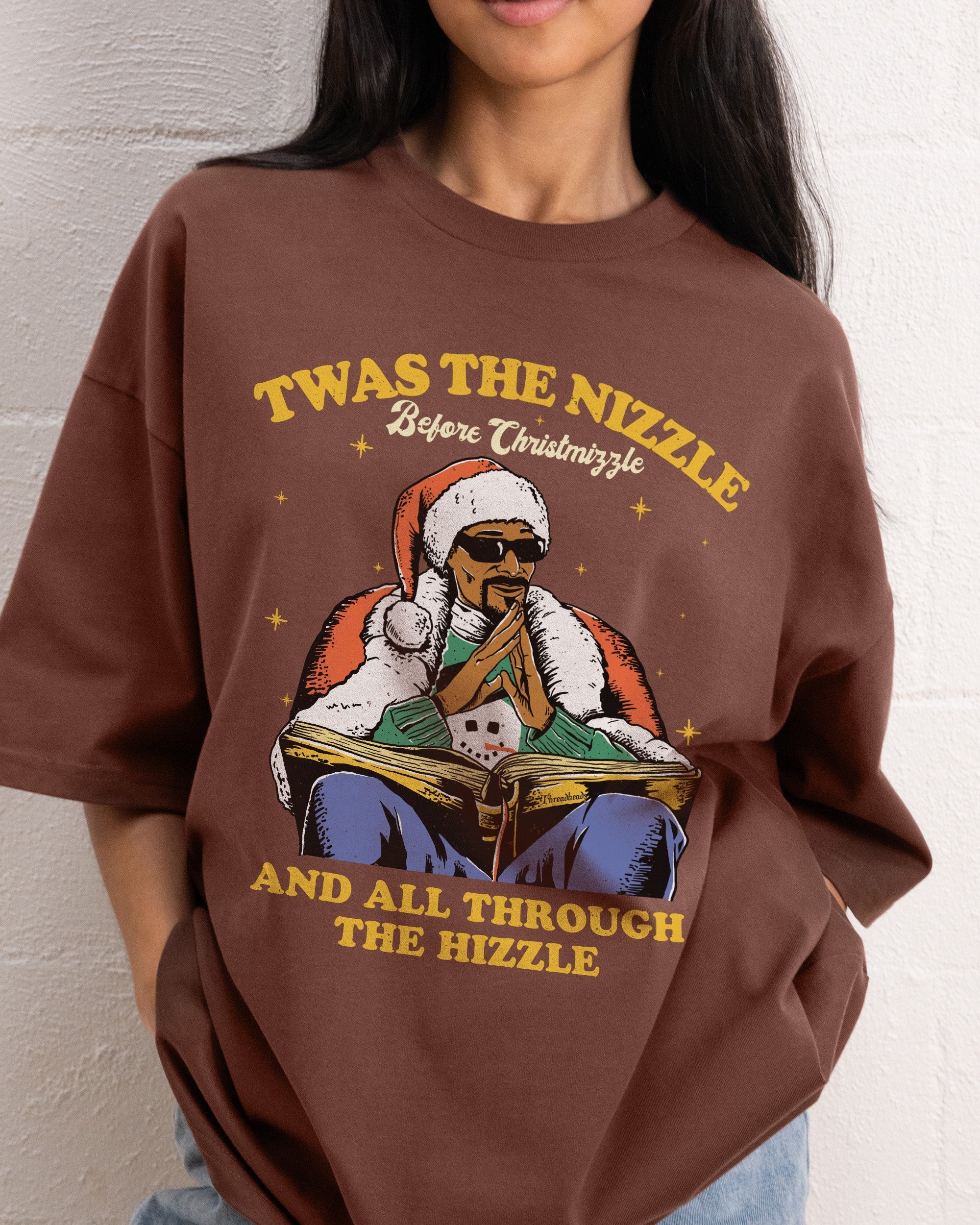 Christmizzle Oversized Tee