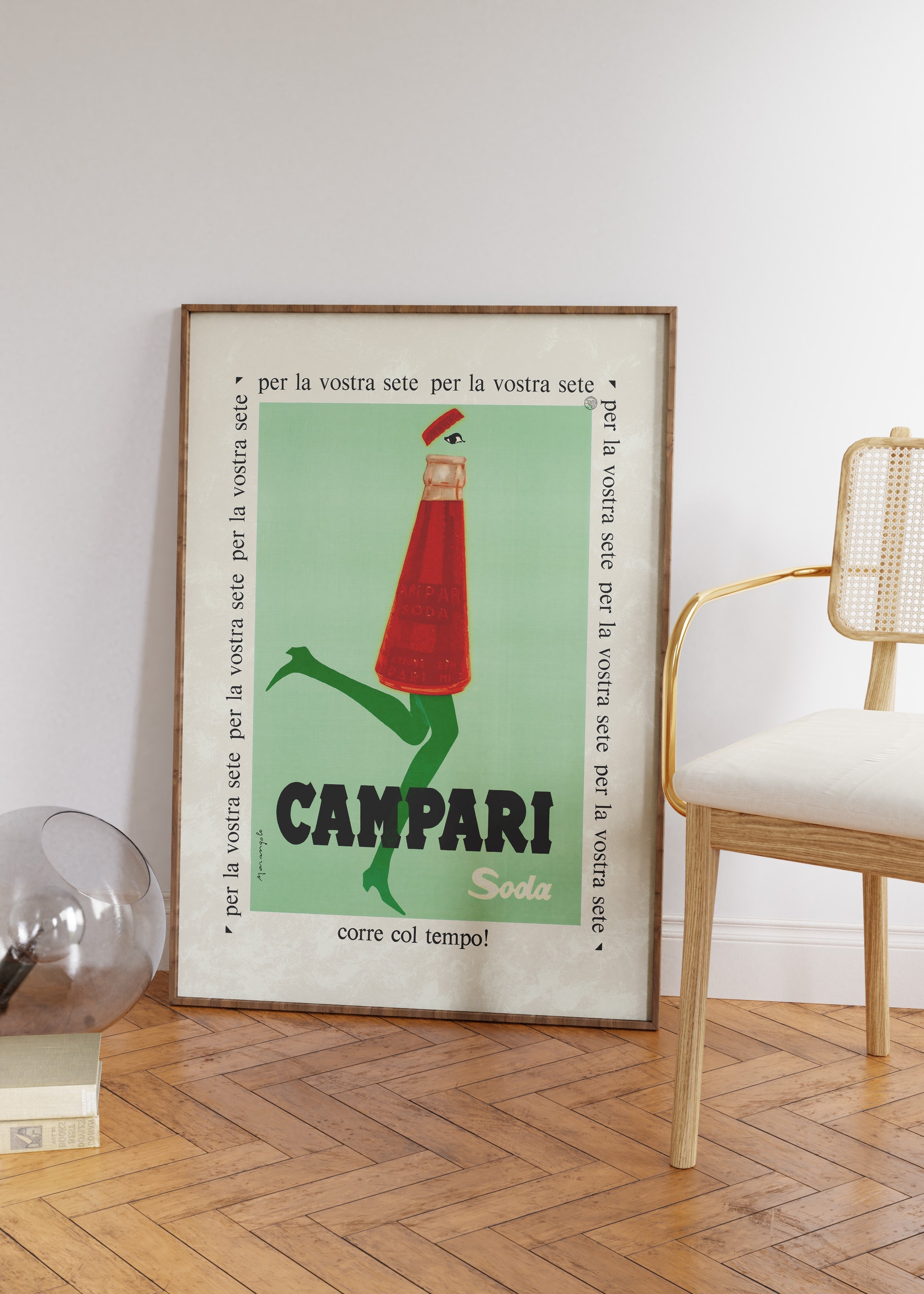 Campari Soda Art Print