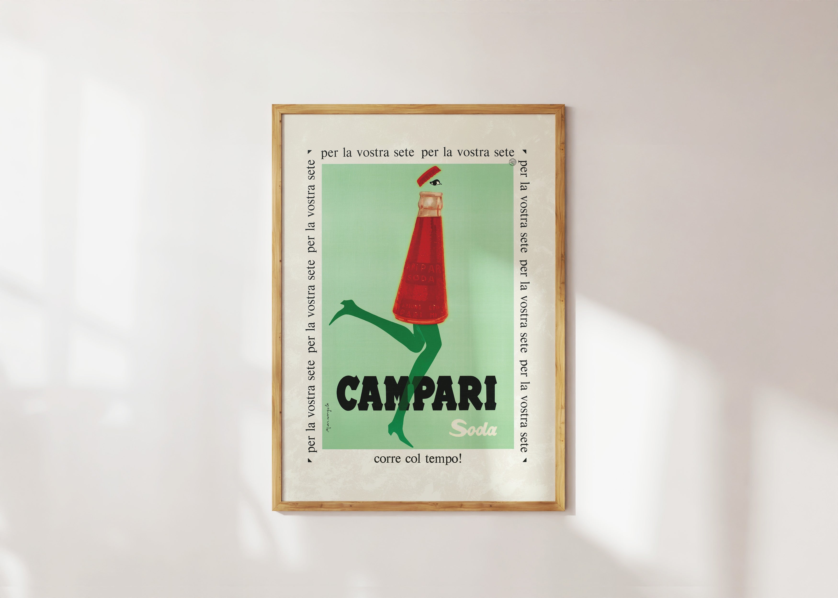 Campari Soda Art Print